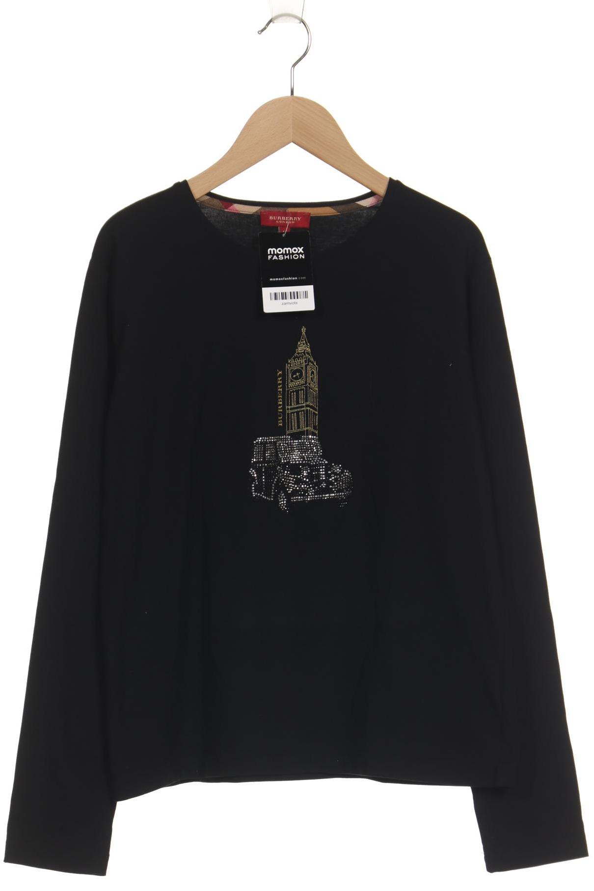 

Burberry Damen Langarmshirt, schwarz, Gr. 46
