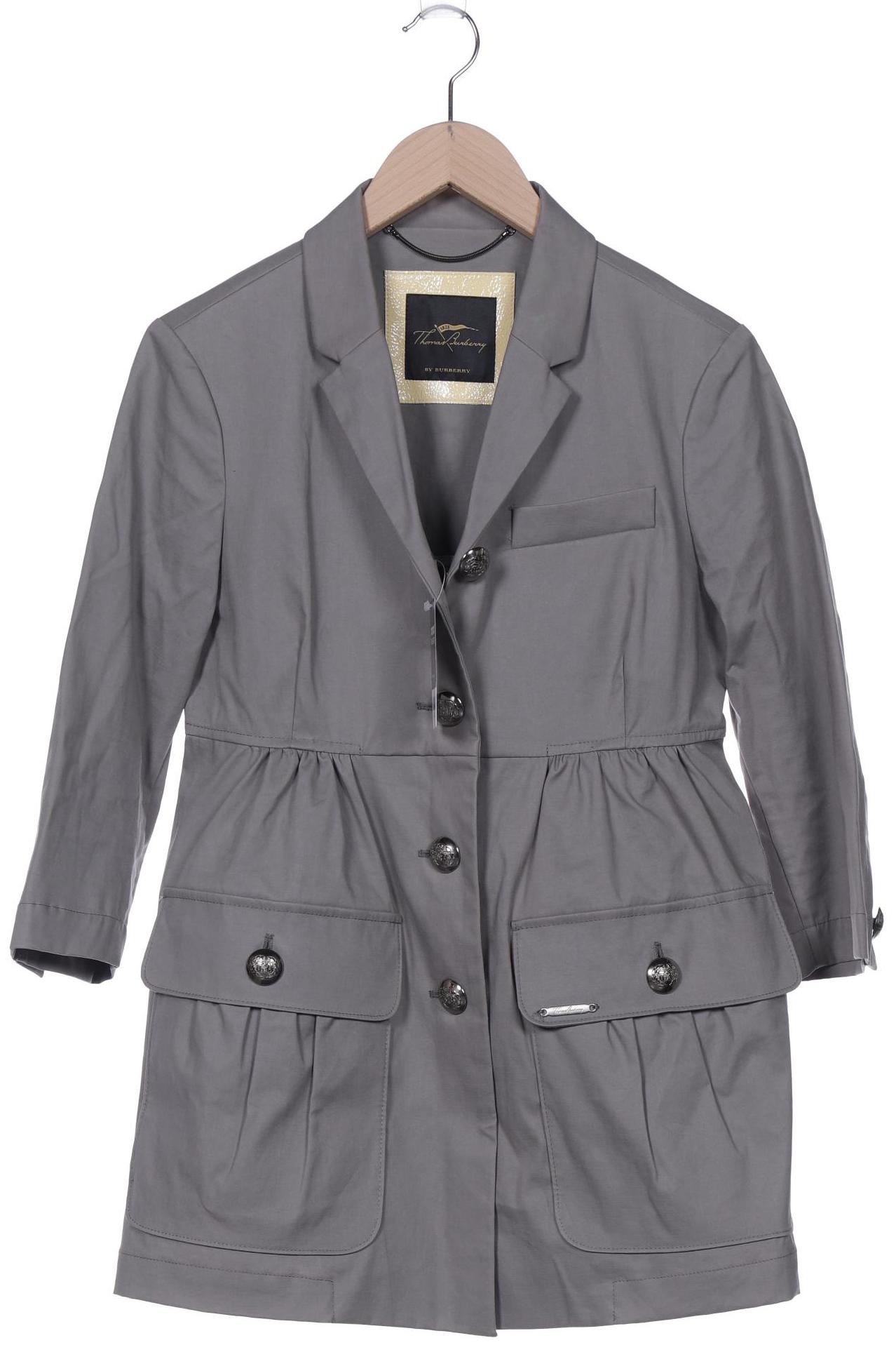 

Burberry Damen Mantel, grau, Gr. 38