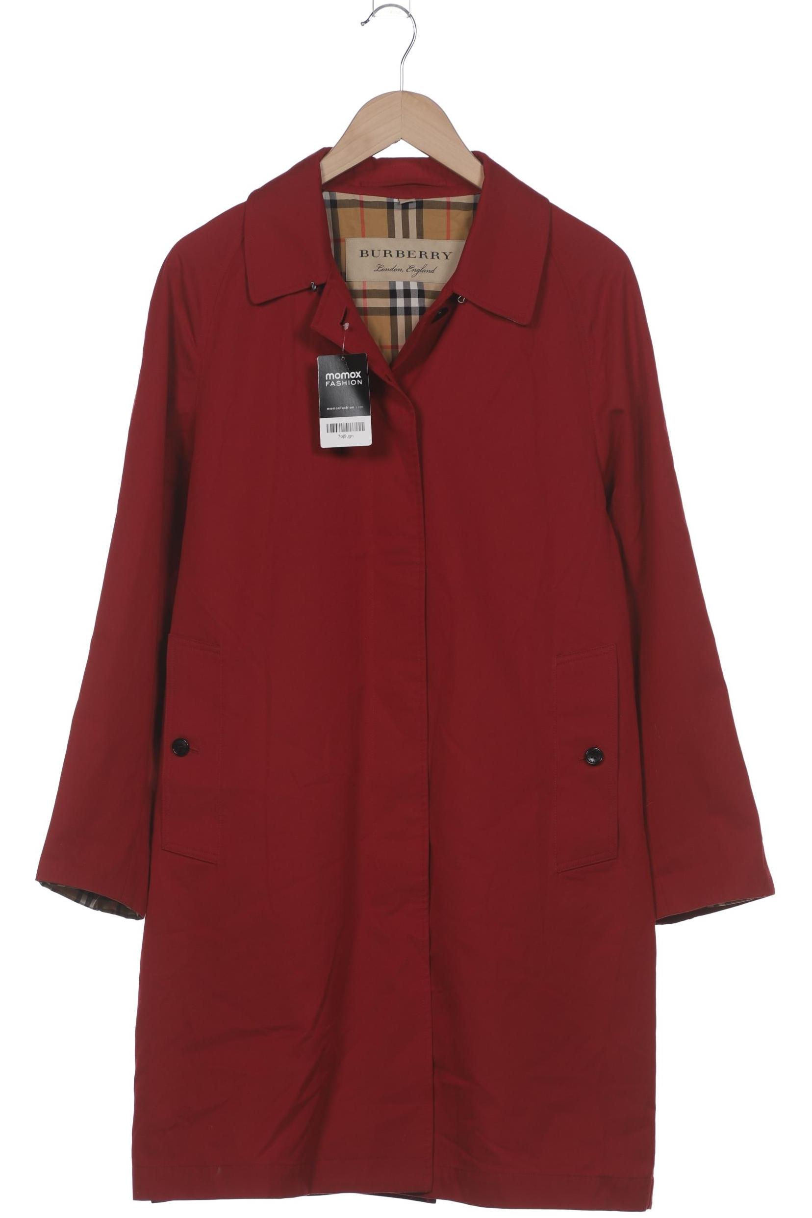 

Burberry Damen Mantel, rot, Gr. 10