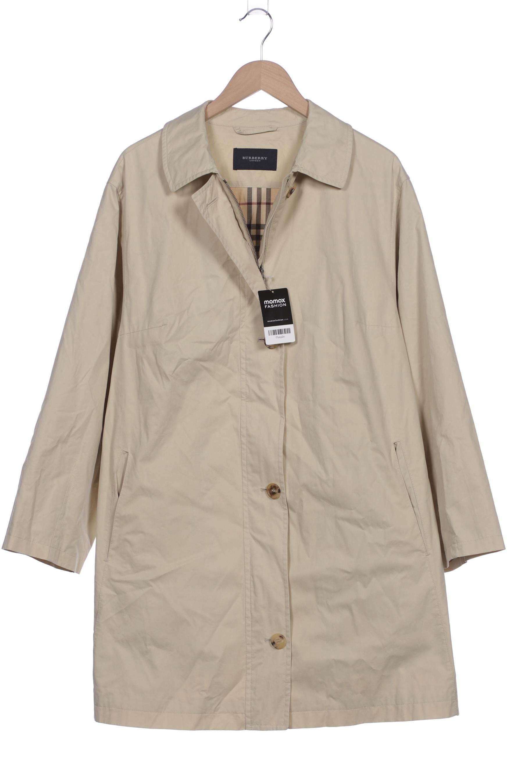 

Burberry Damen Mantel, cremeweiß, Gr. 46