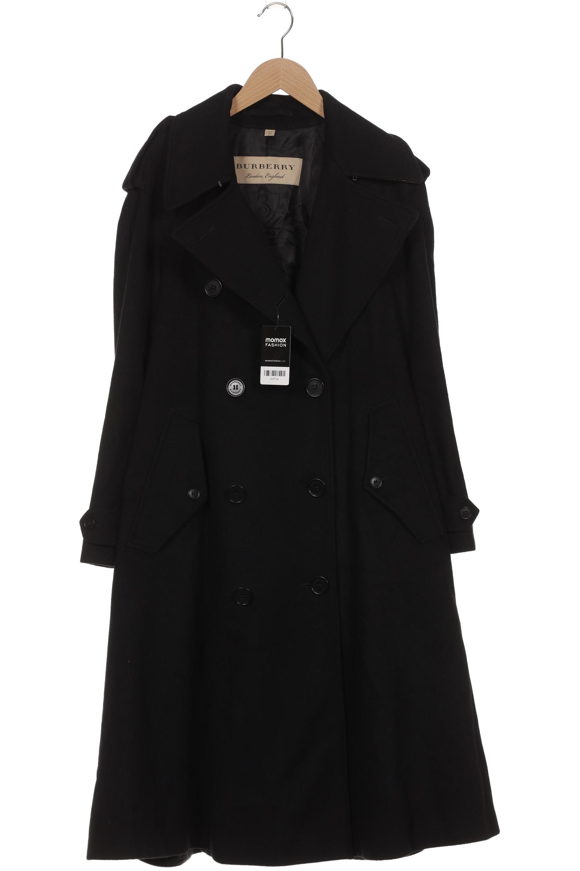 

Burberry Damen Mantel, schwarz, Gr. 6