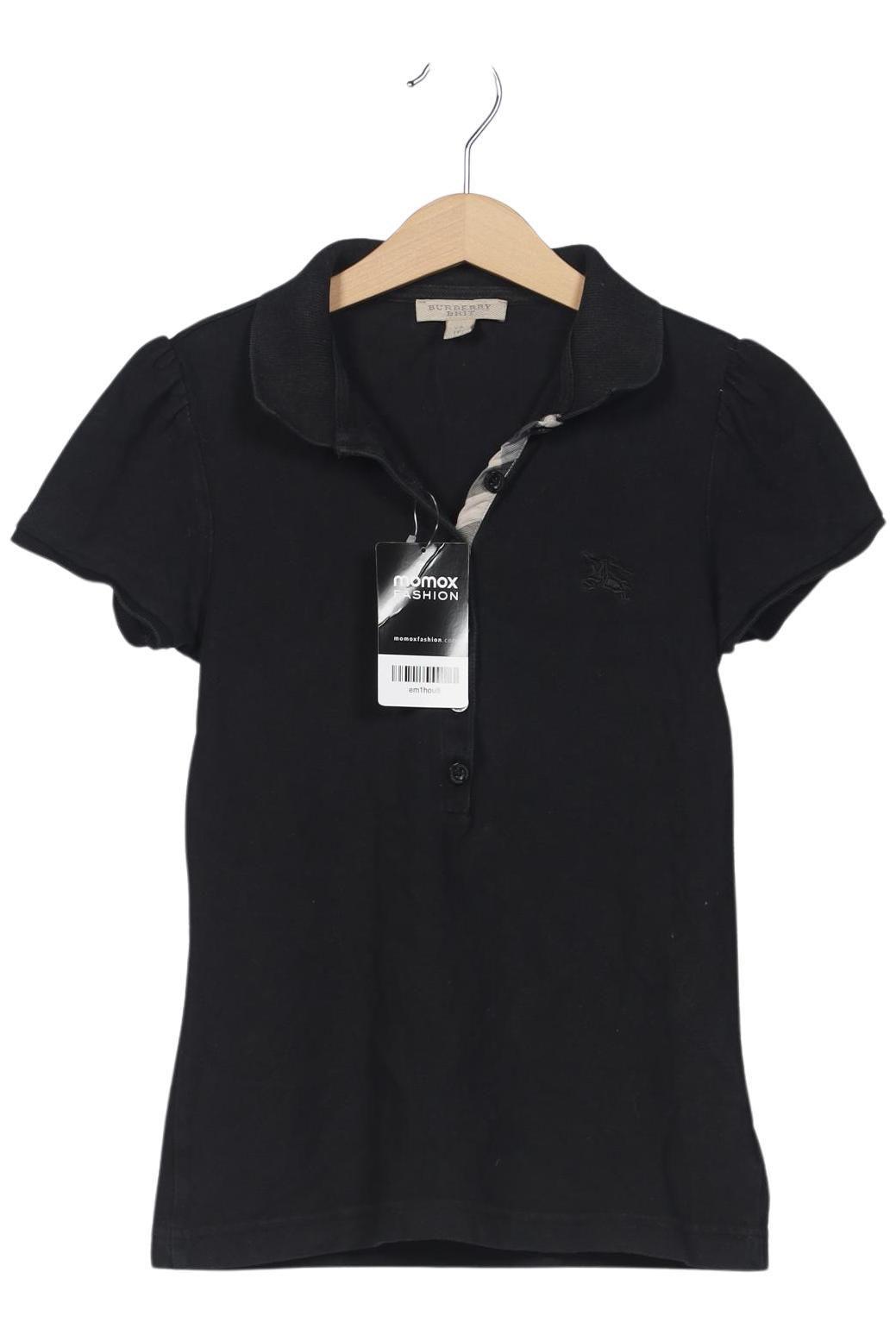 

Burberry Damen Poloshirt, schwarz, Gr. 34