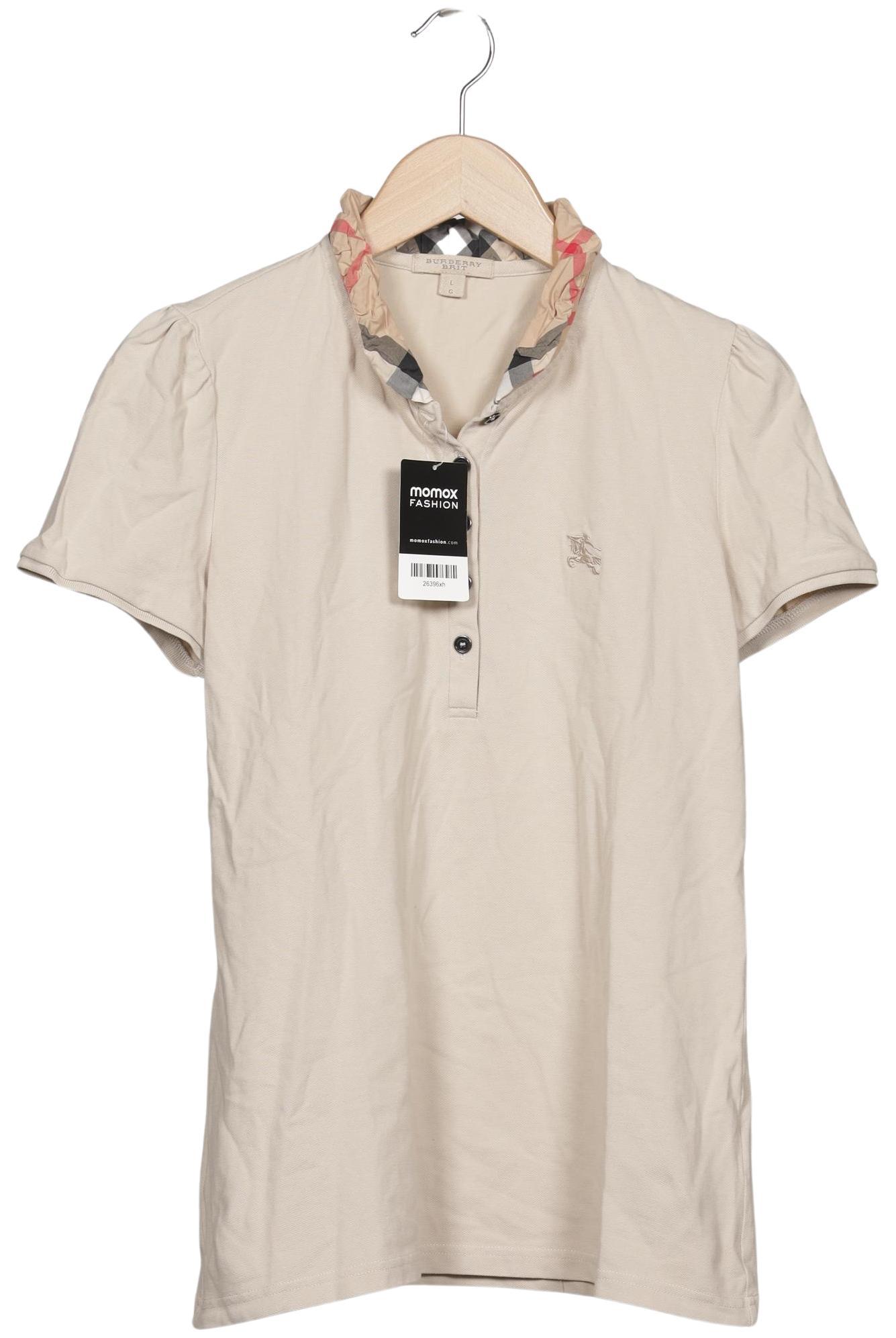 

Burberry Damen Poloshirt, beige, Gr. 42