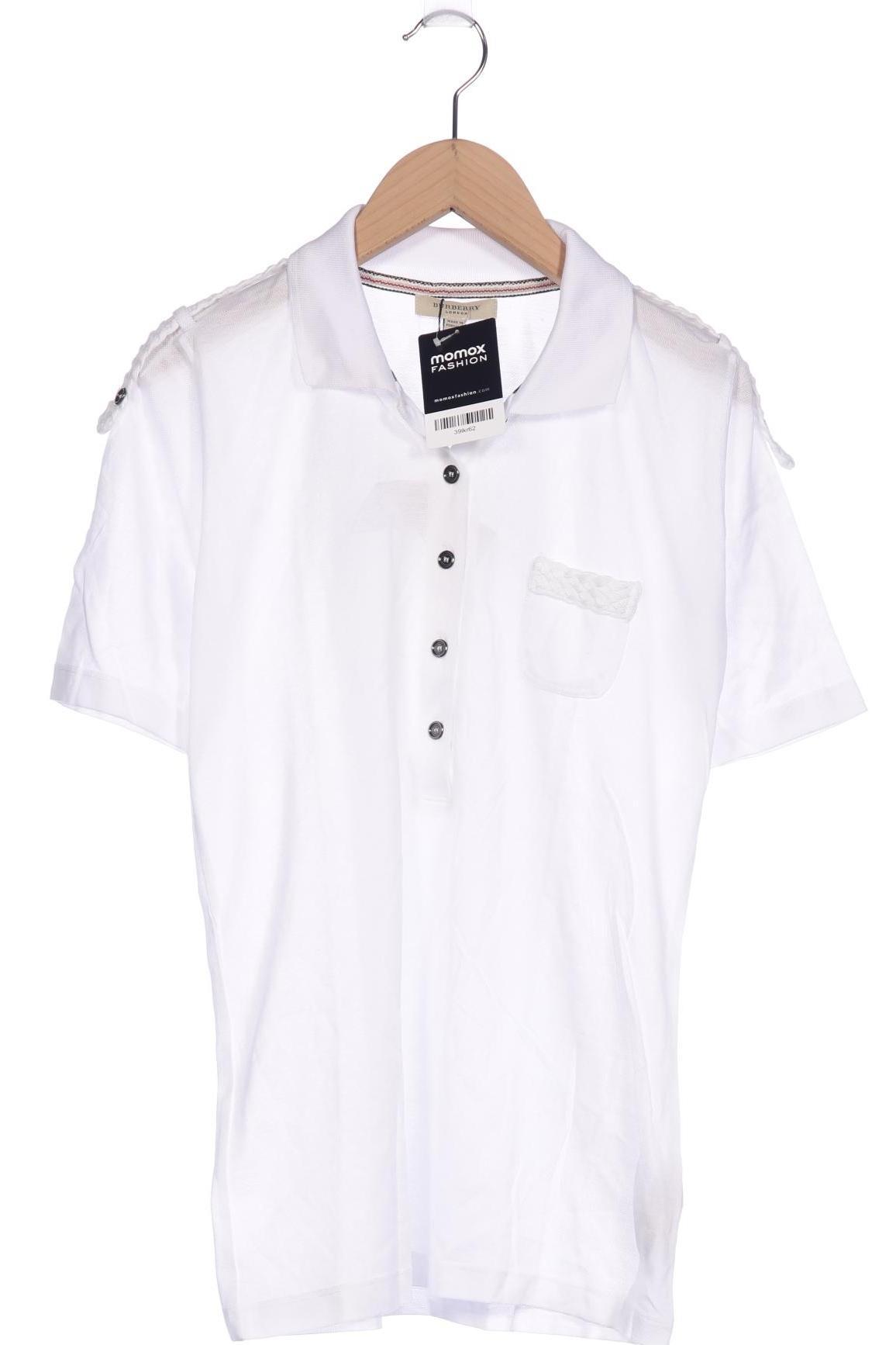 

Burberry Damen Poloshirt, weiß, Gr. 38