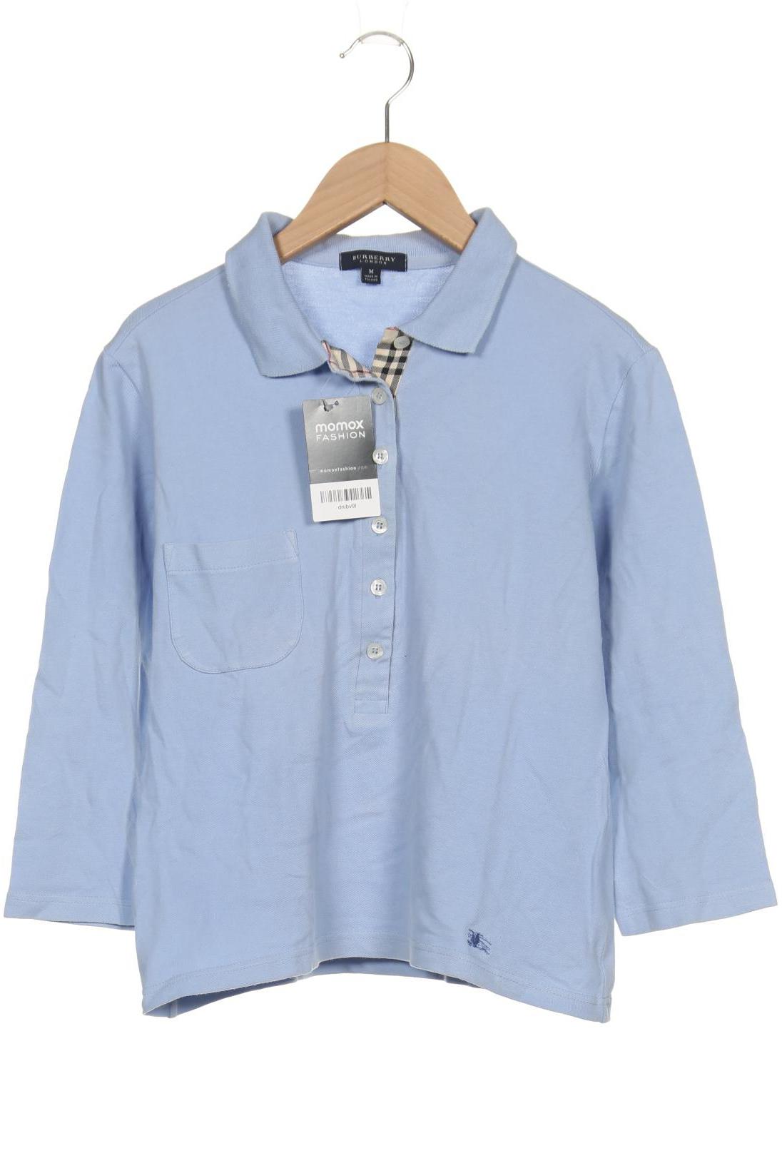 

Burberry Damen Poloshirt, hellblau, Gr. 38