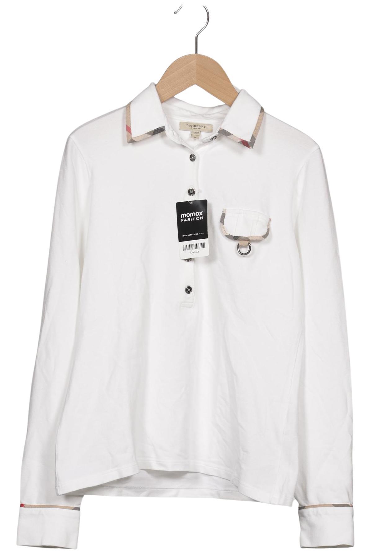 

Burberry Damen Poloshirt, weiß, Gr. 38