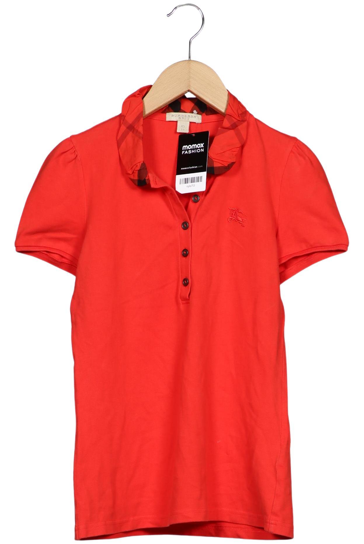 

Burberry Damen Poloshirt, rot, Gr. 34
