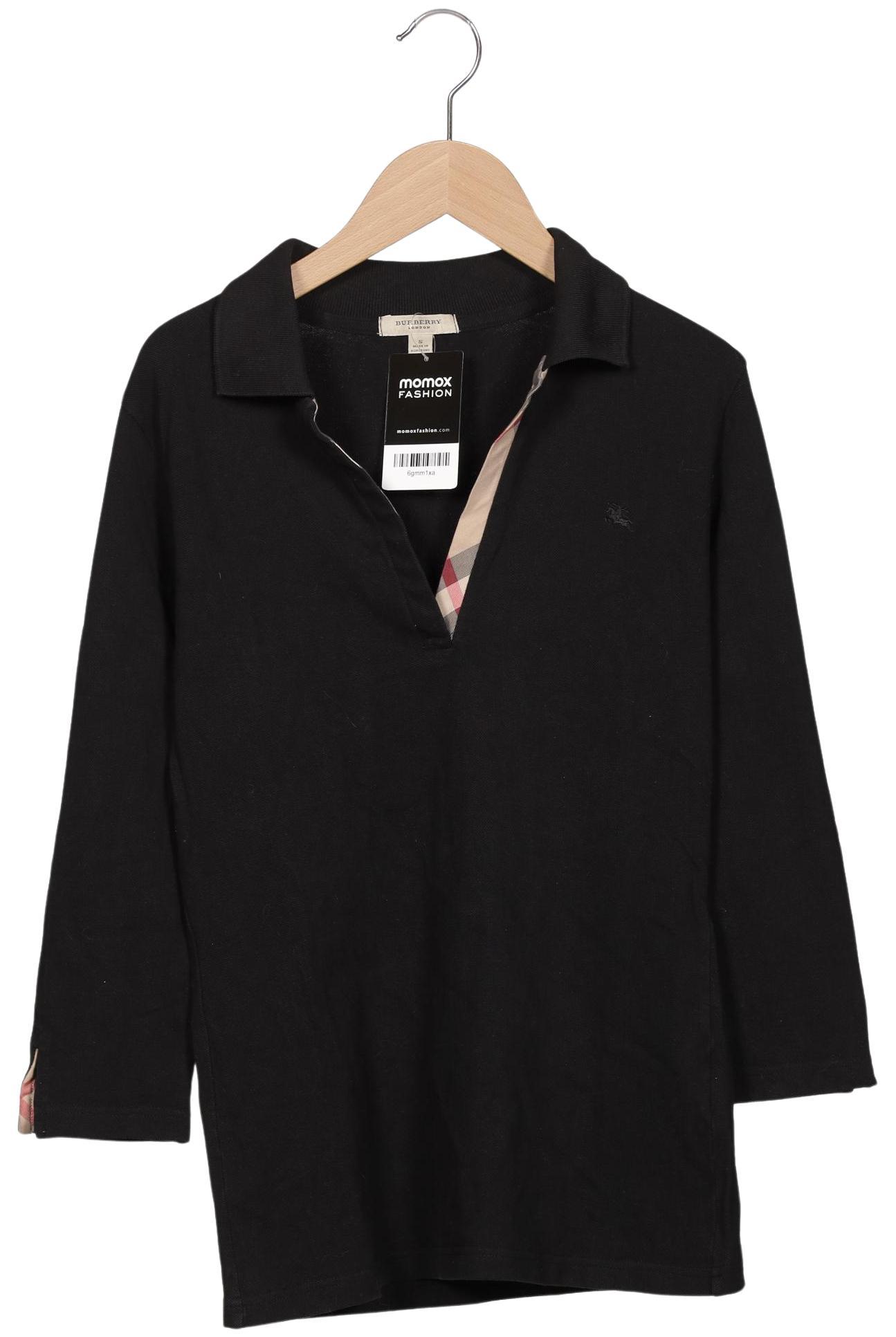 

Burberry Damen Poloshirt, schwarz, Gr. 36