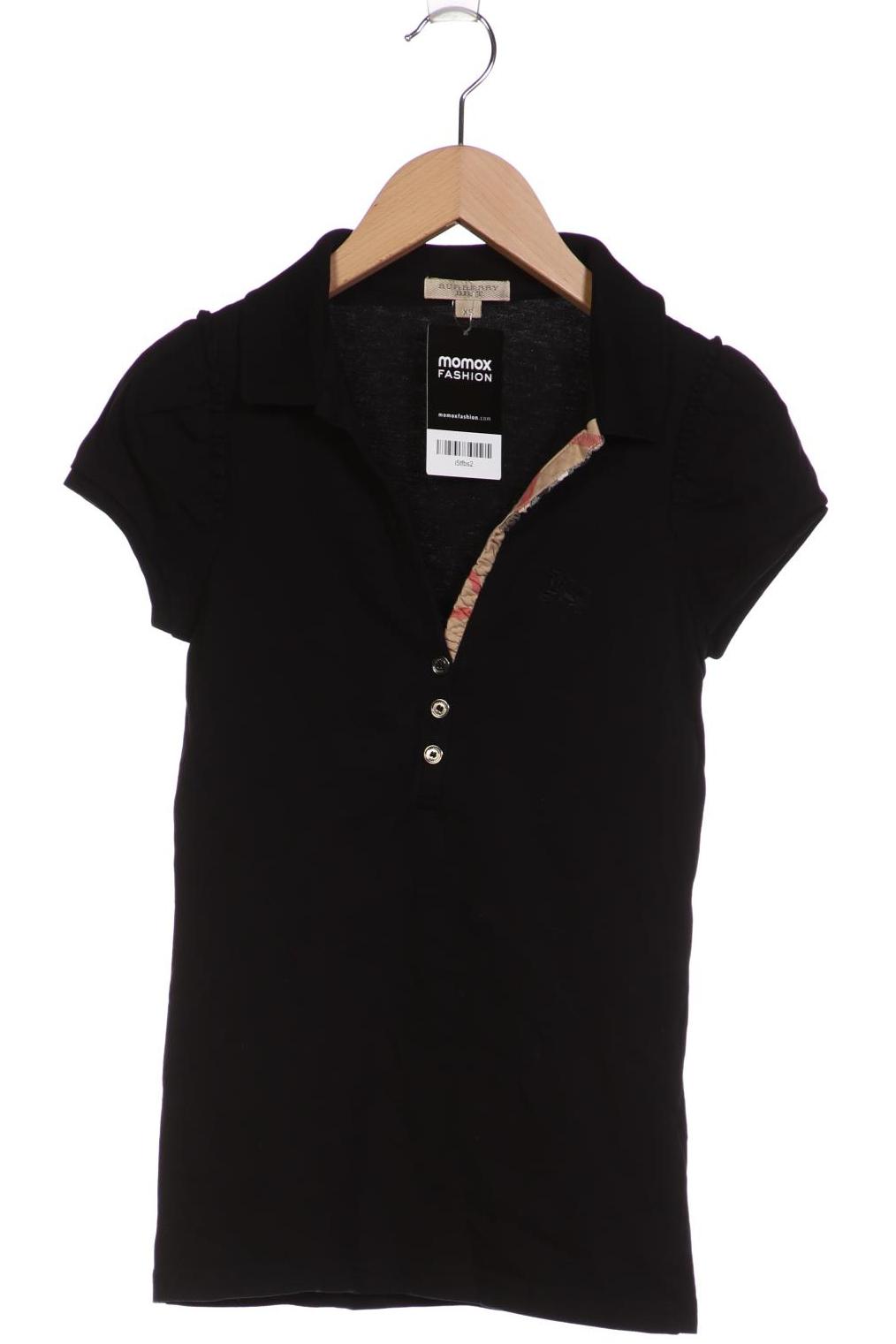 

Burberry Damen Poloshirt, schwarz, Gr. 34