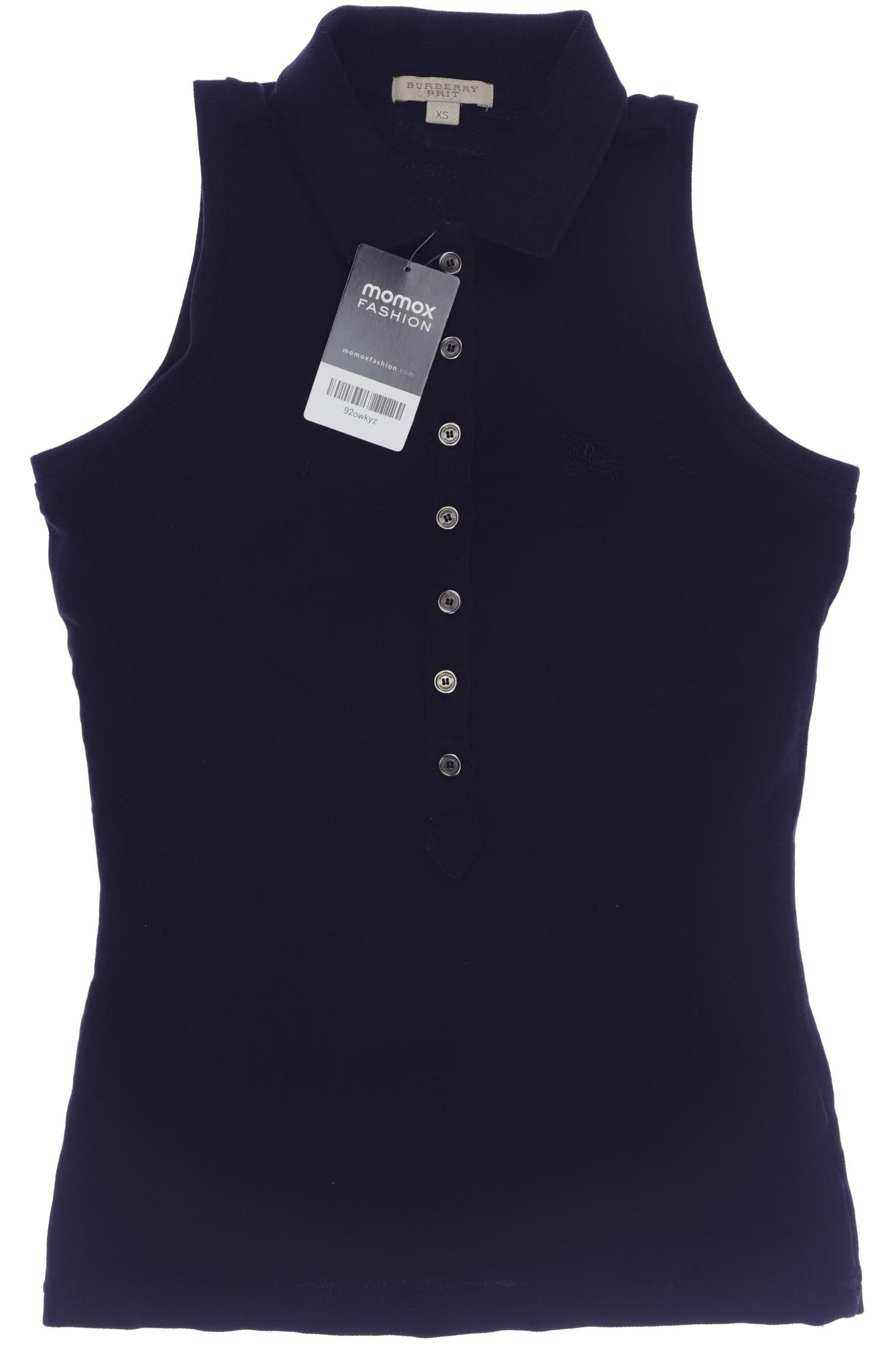 

Burberry Damen Poloshirt, schwarz, Gr. 34
