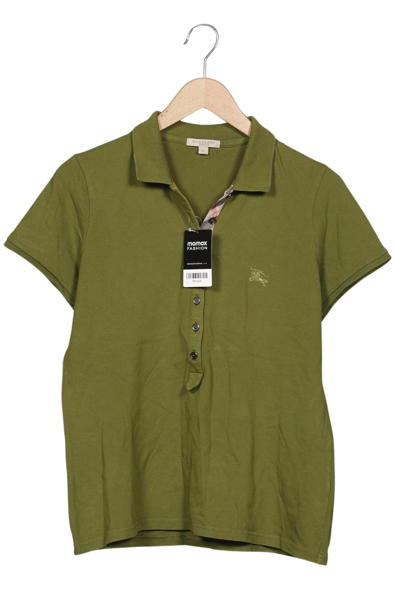 

Burberry Damen Poloshirt, grün, Gr. 44