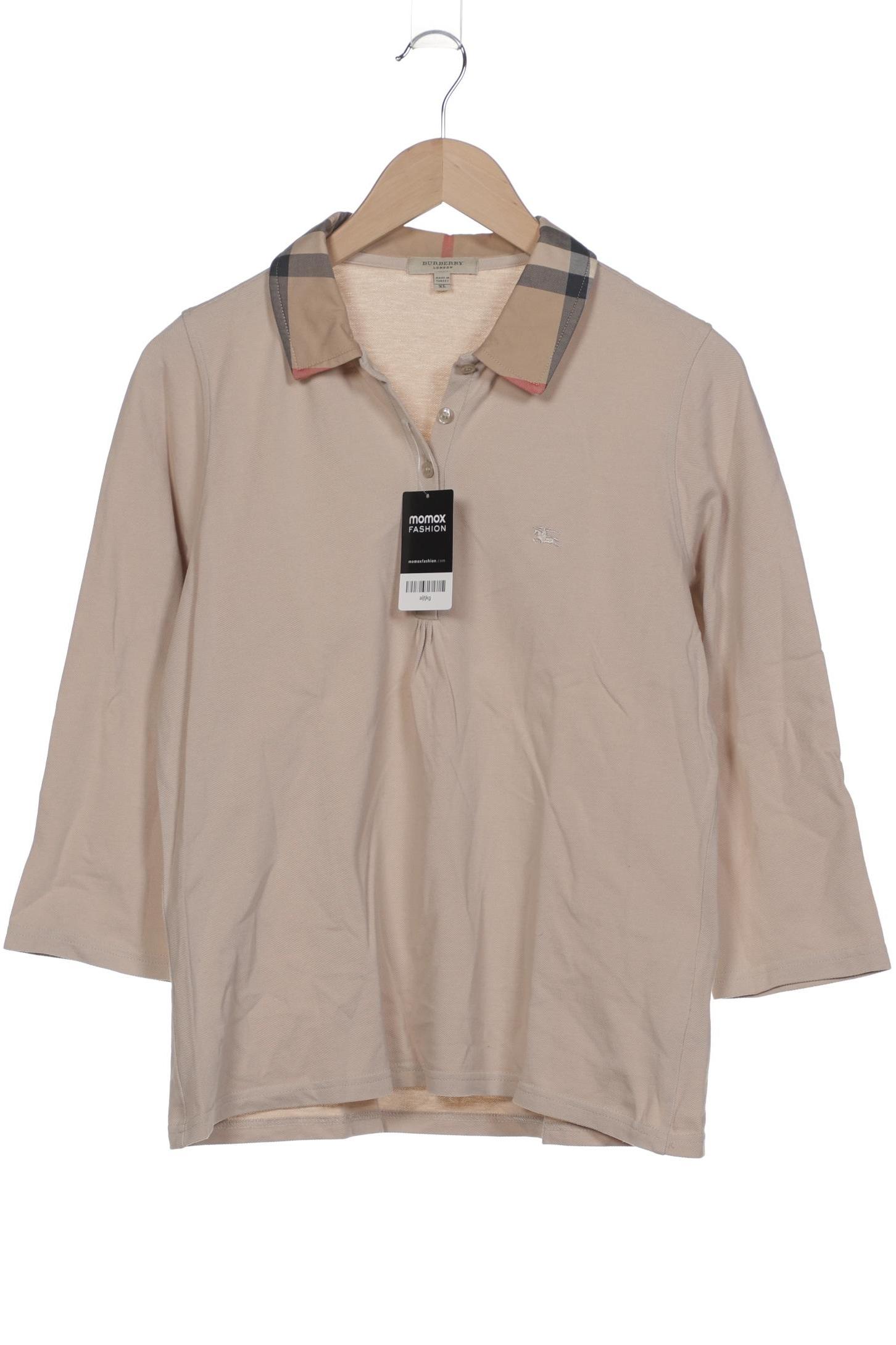 

Burberry Damen Poloshirt, beige, Gr. 44