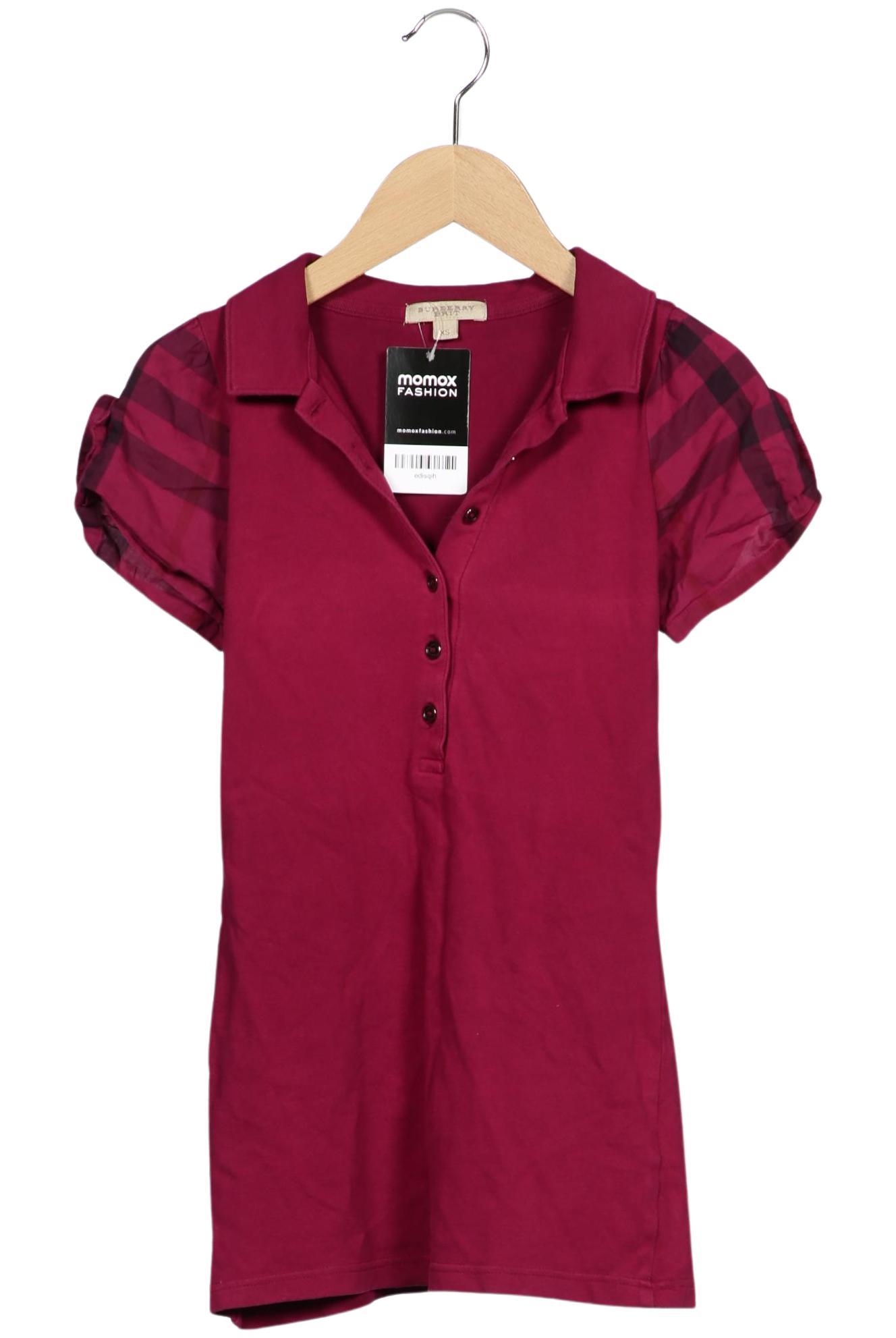 

Burberry Damen Poloshirt, bordeaux, Gr. 34