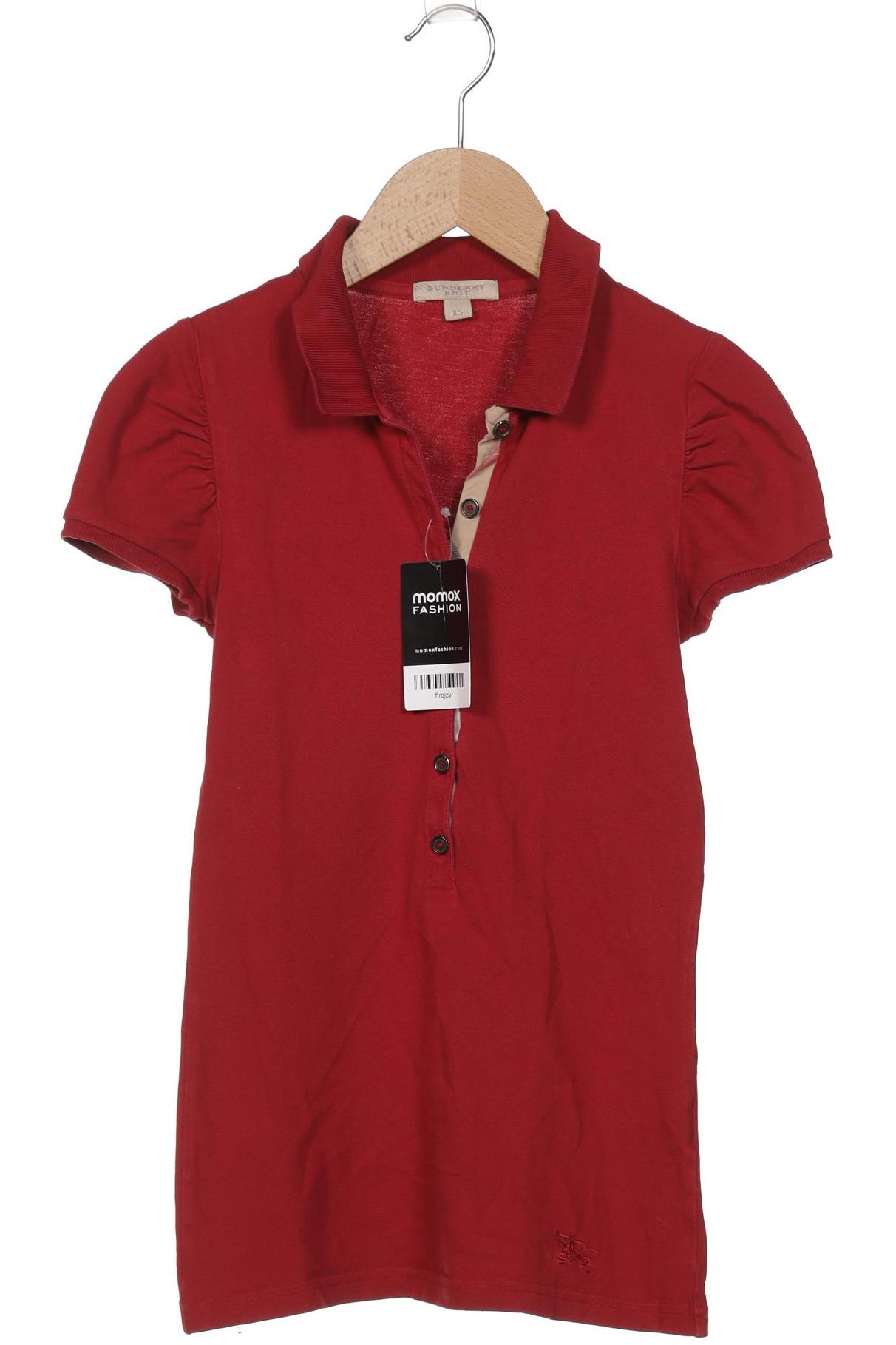 

Burberry Damen Poloshirt, rot, Gr. 34