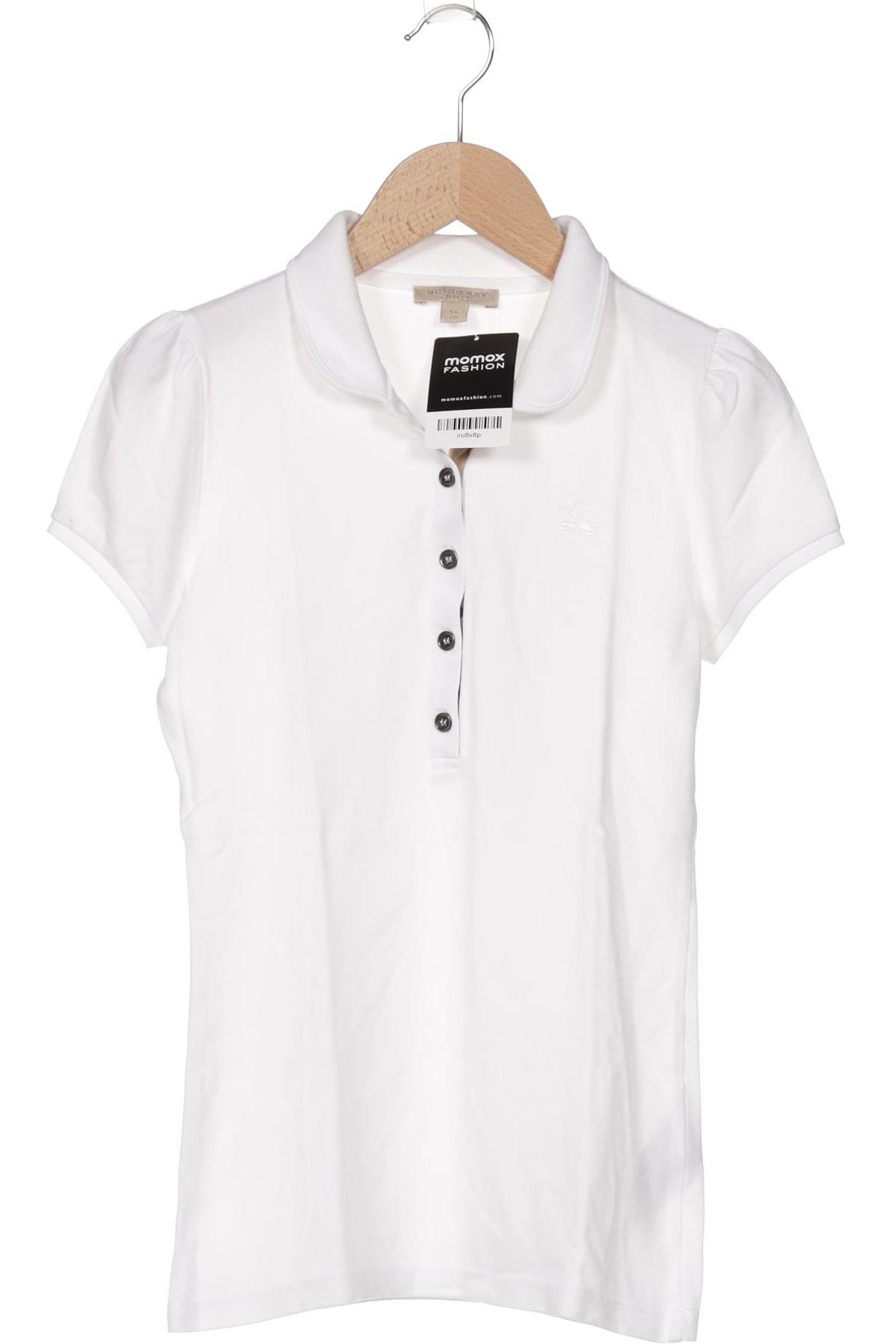 

Burberry Damen Poloshirt, weiß, Gr. 34