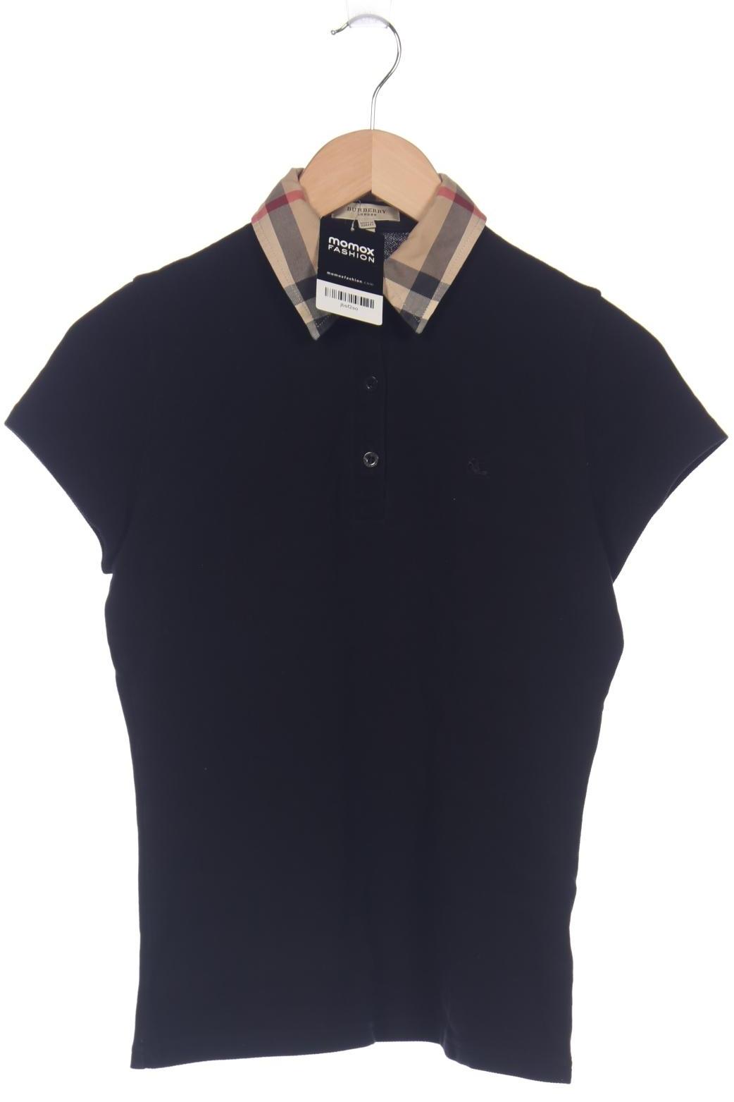 

Burberry Damen Poloshirt, schwarz, Gr. 38