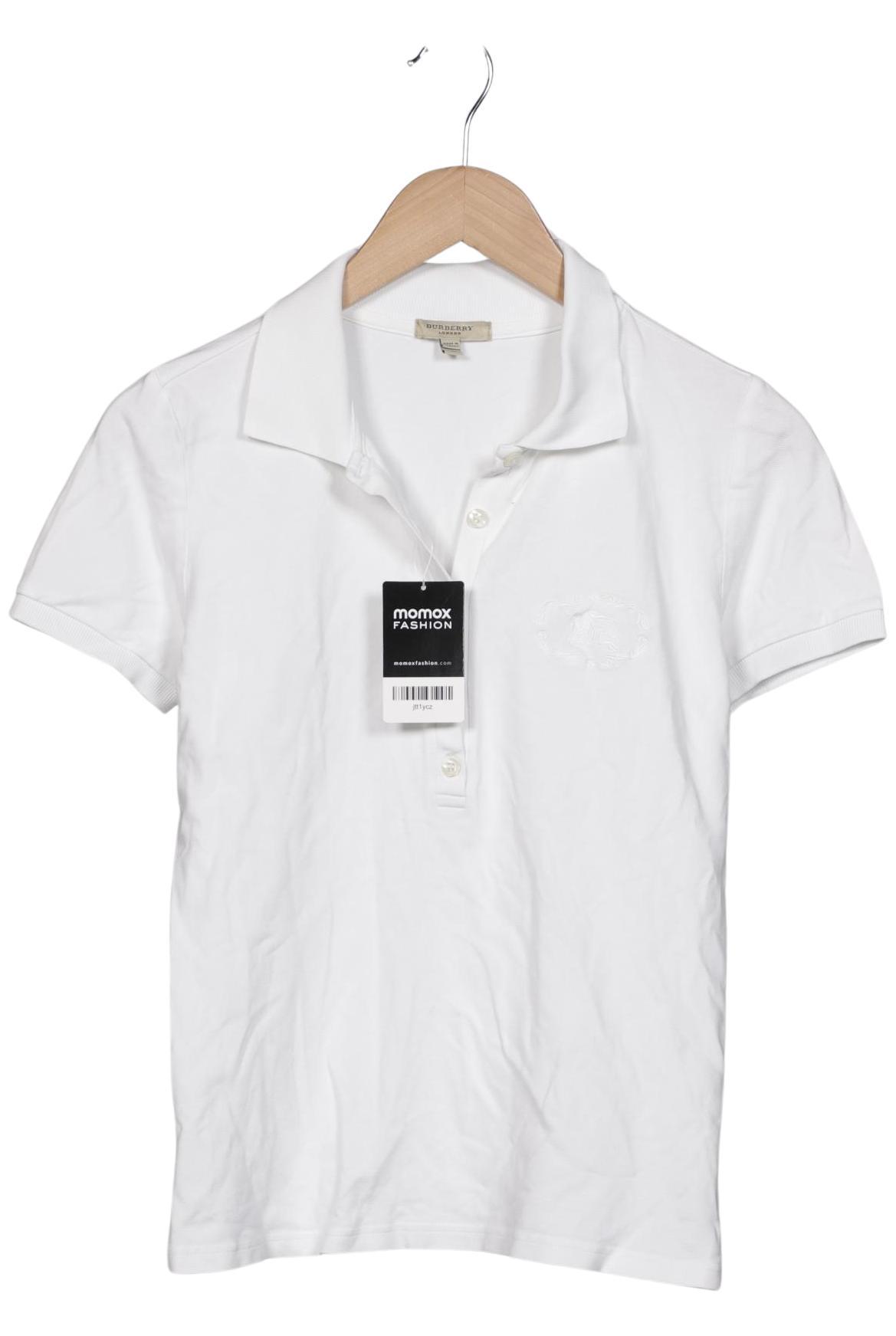 

Burberry Damen Poloshirt, weiß, Gr. 42