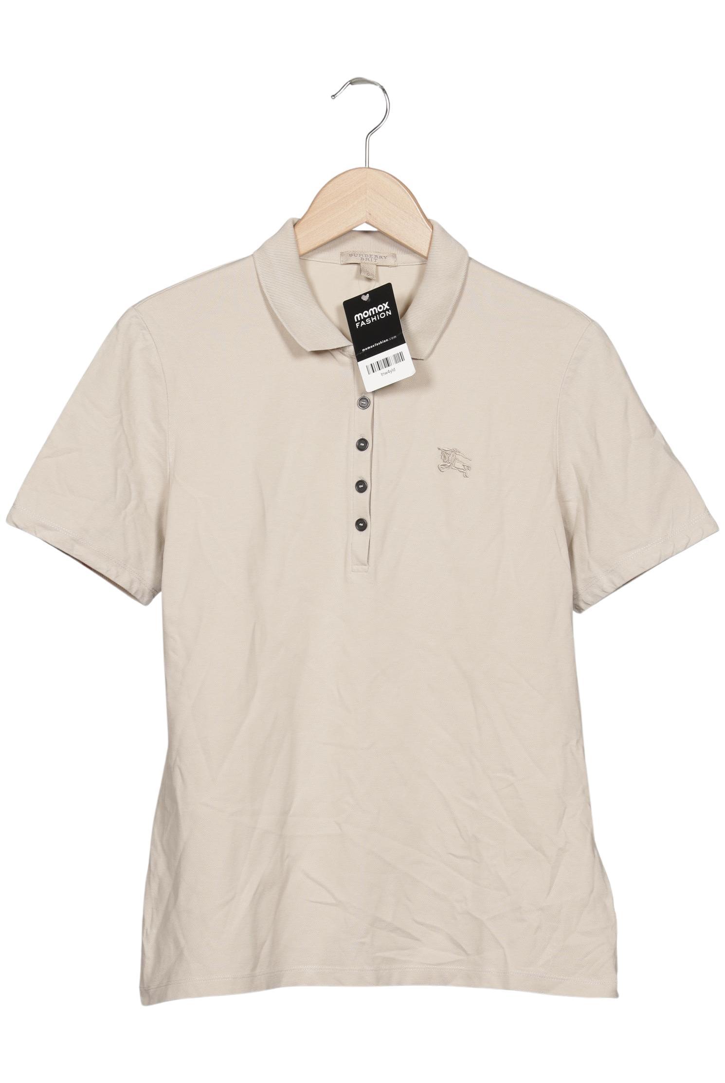 

Burberry Damen Poloshirt, beige, Gr. 42
