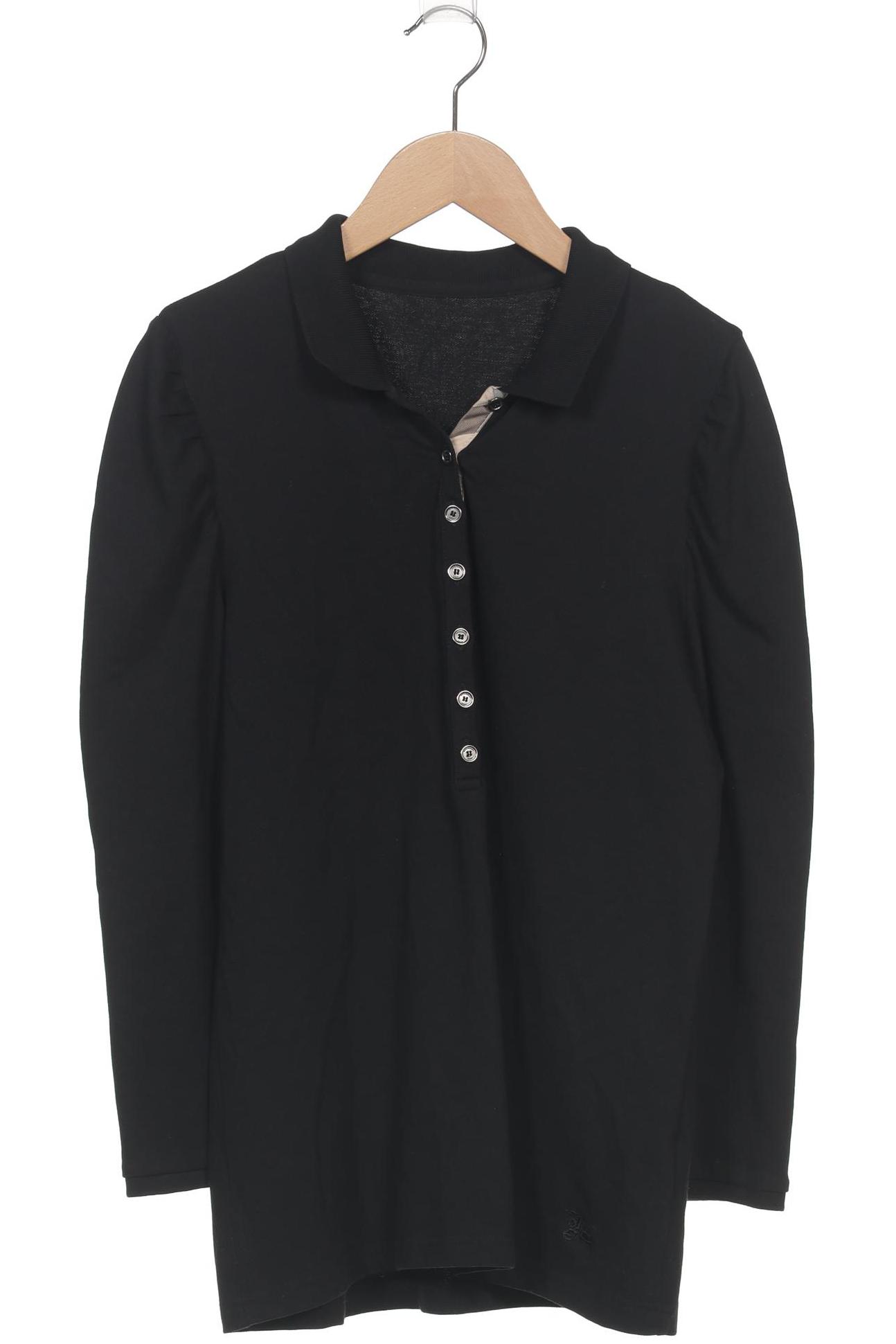 

Burberry Damen Poloshirt, schwarz, Gr. 38
