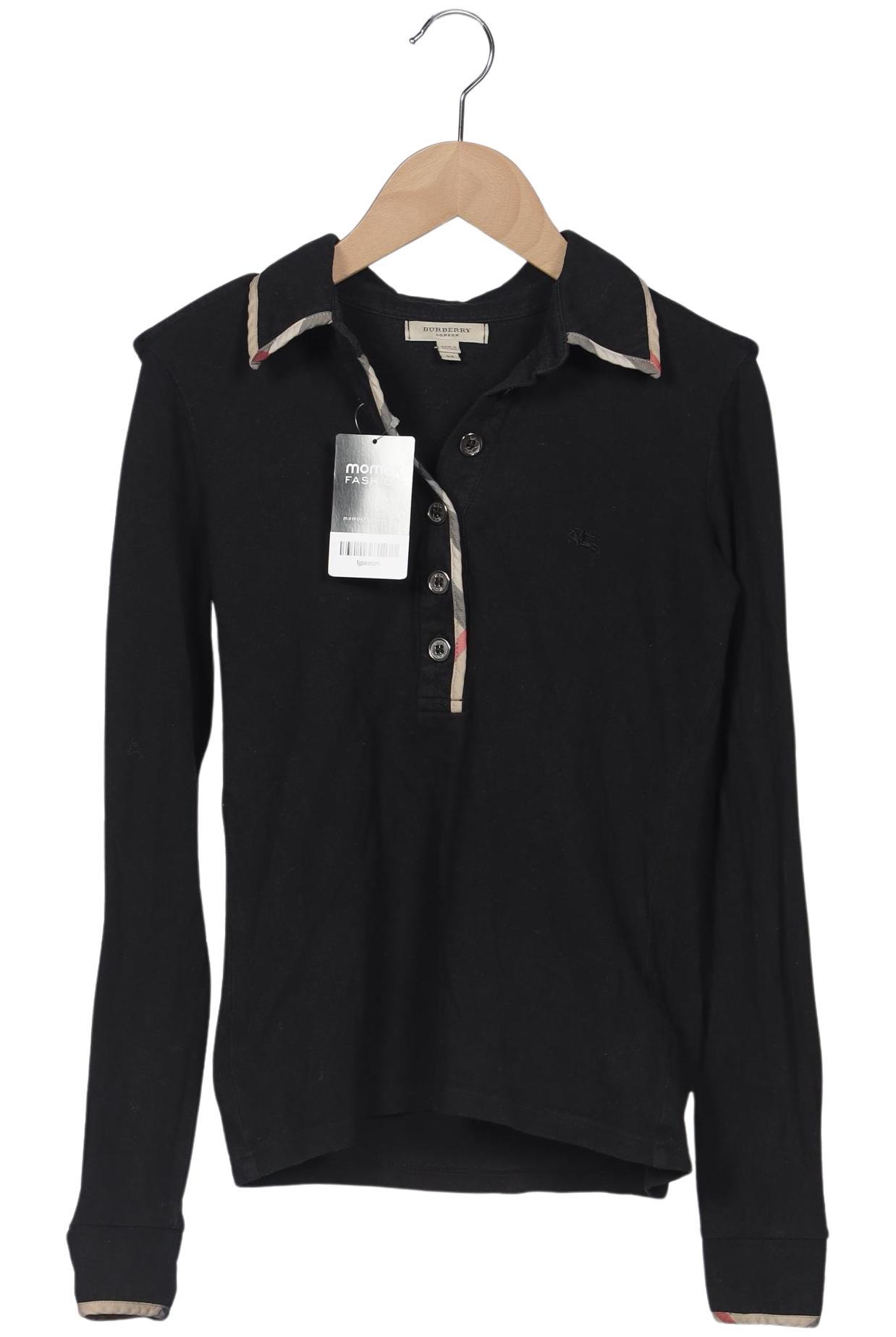 

Burberry Damen Poloshirt, schwarz, Gr. 34