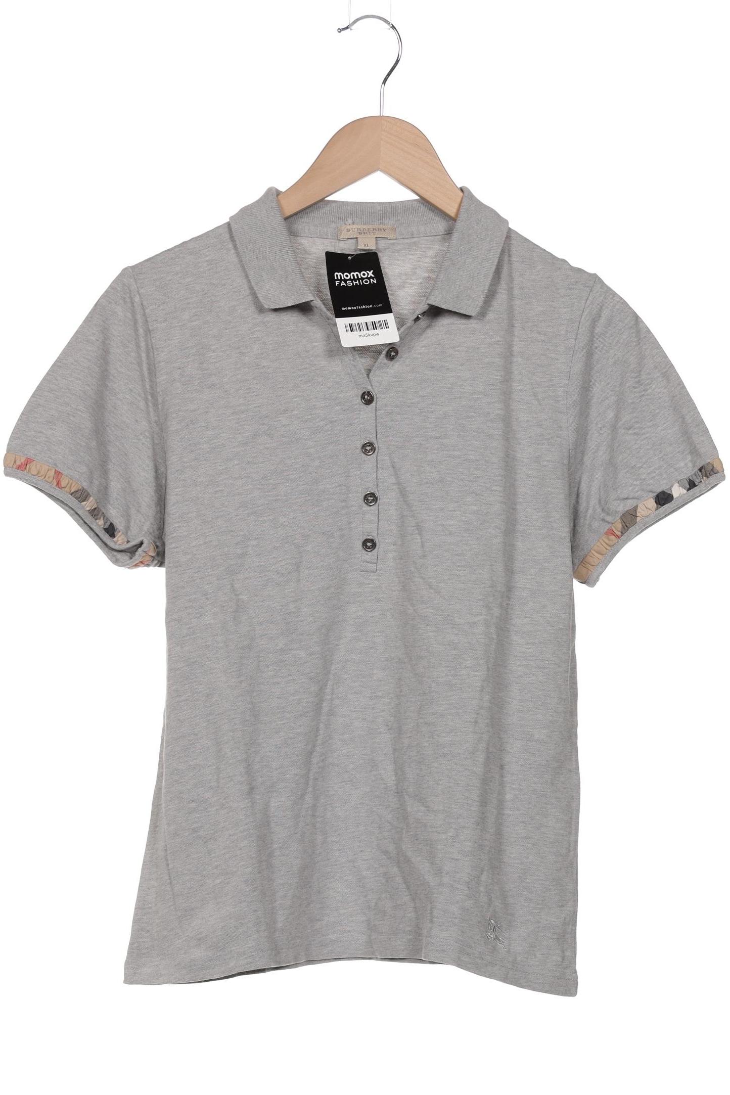 

Burberry Damen Poloshirt, grau, Gr. 44