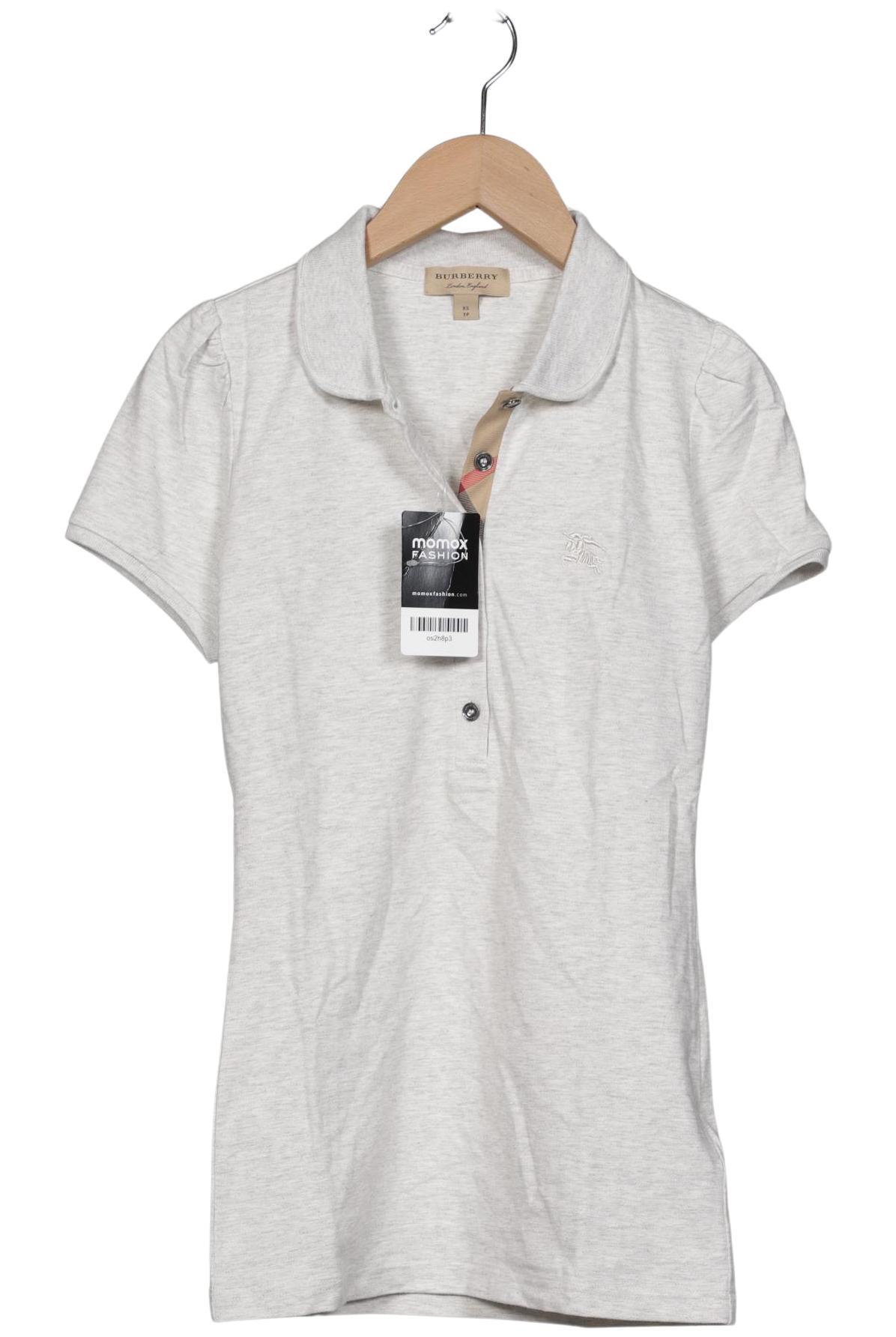 

Burberry Damen Poloshirt, grau, Gr. 34