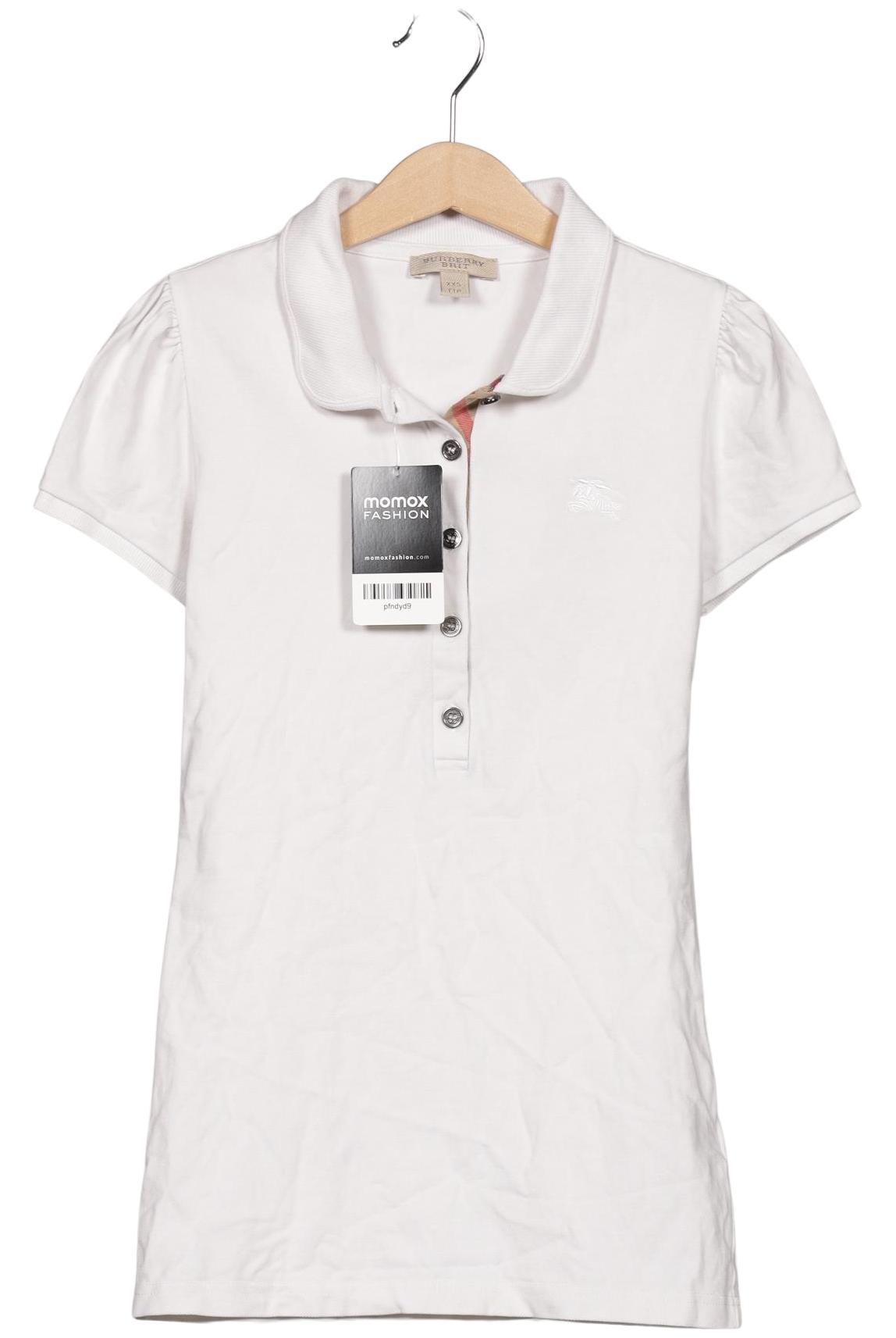 

Burberry Damen Poloshirt, weiß, Gr. 32