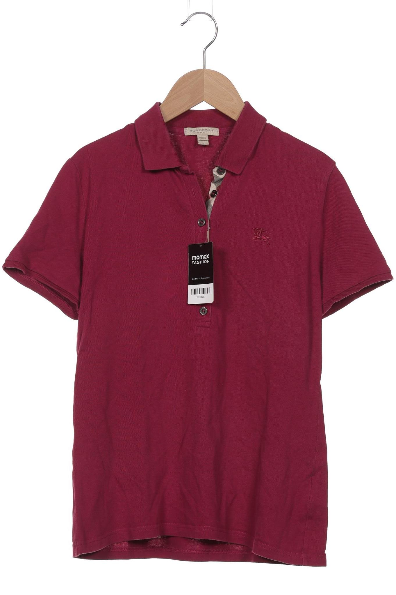 

Burberry Damen Poloshirt, bordeaux, Gr. 38