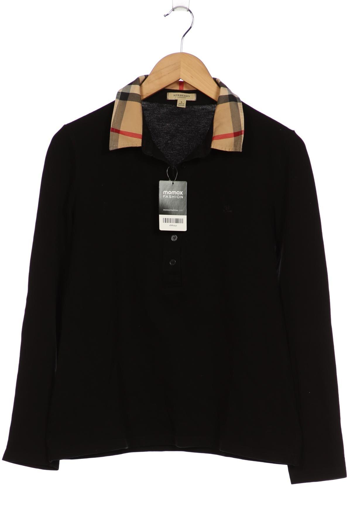 

Burberry Damen Poloshirt, schwarz, Gr. 42