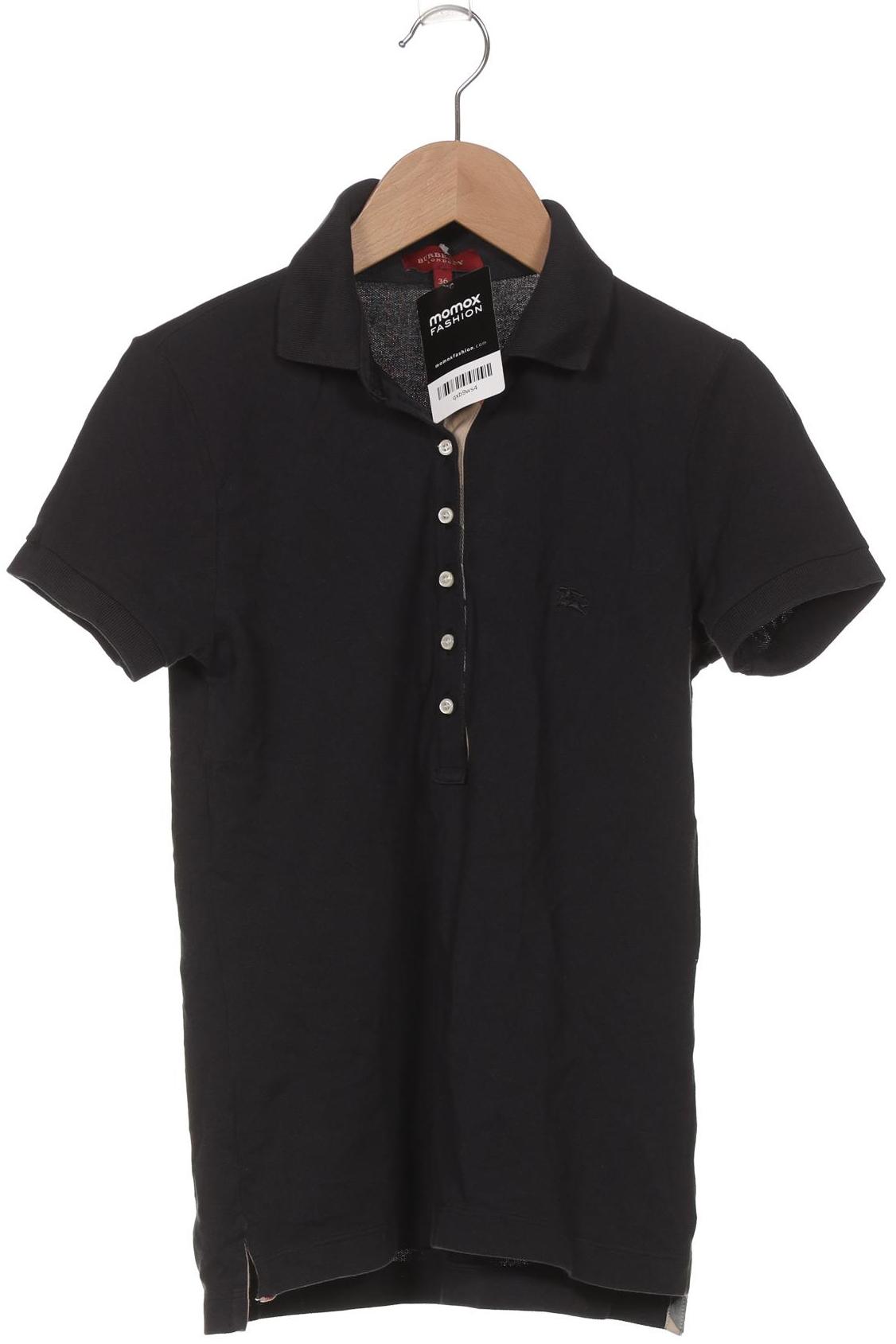 

Burberry Damen Poloshirt, schwarz, Gr. 36