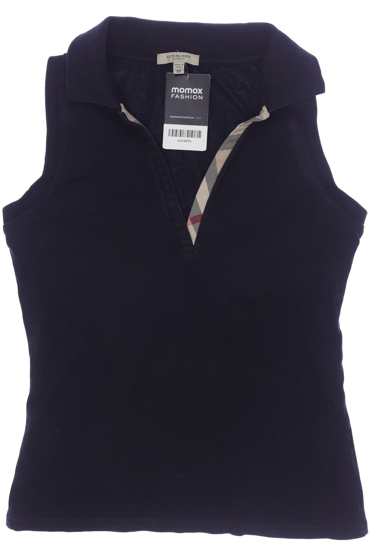 

Burberry Damen Poloshirt, schwarz, Gr. 34