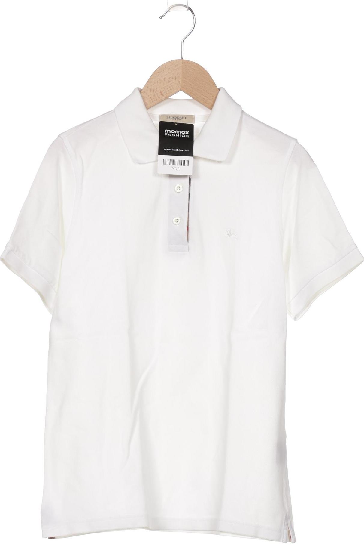 

Burberry Damen Poloshirt, weiß, Gr. 34