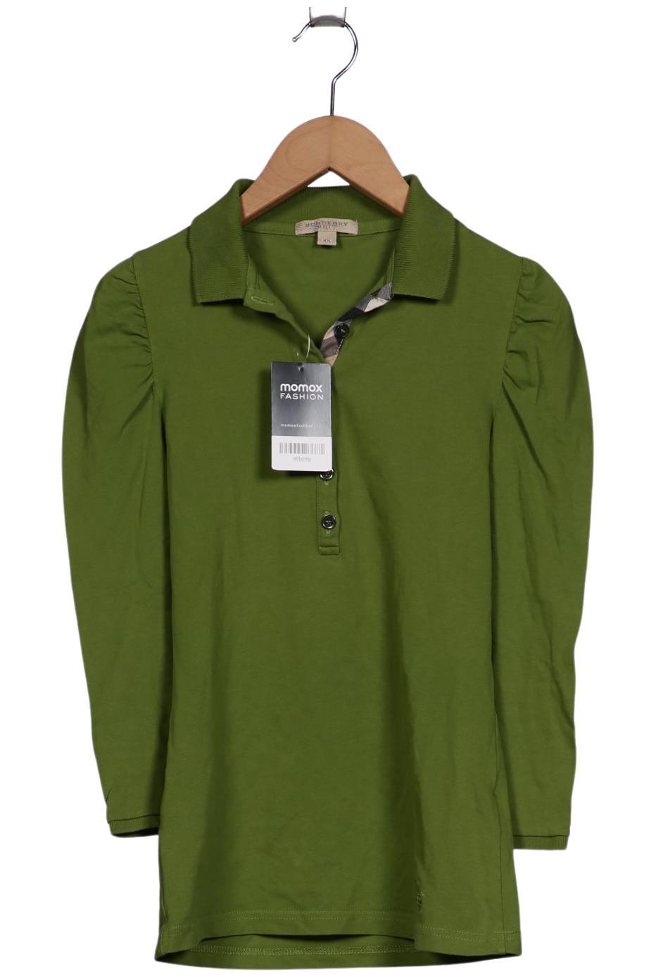 

Burberry Damen Poloshirt, grün, Gr. 34