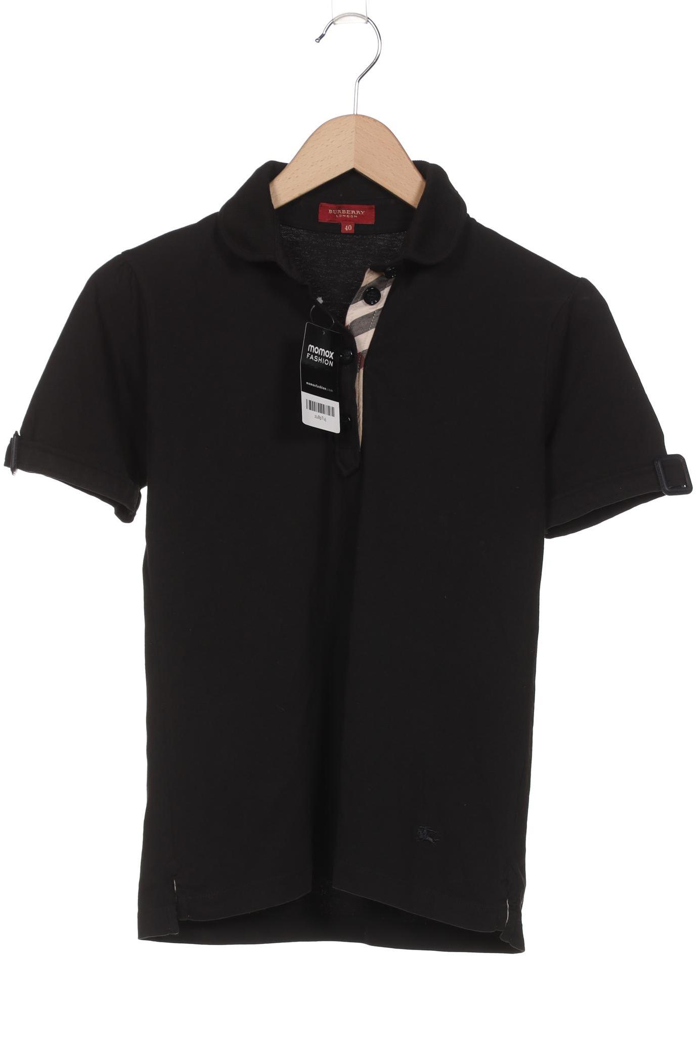 

Burberry Damen Poloshirt, schwarz, Gr. 40