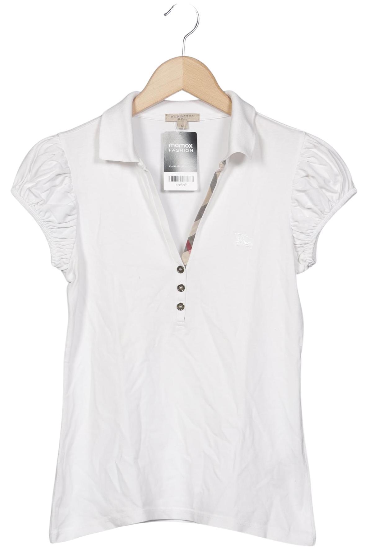 

Burberry Damen Poloshirt, weiß, Gr. 38