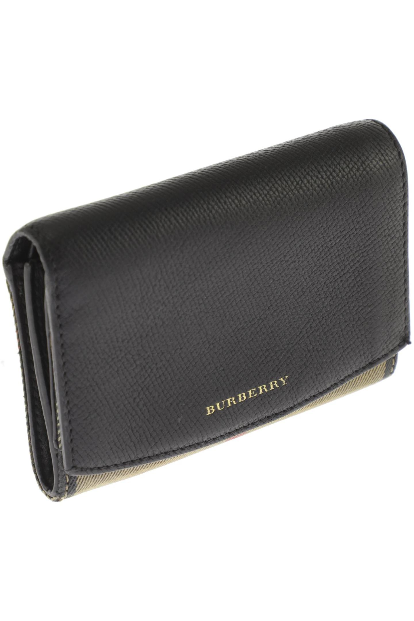 

Burberry Damen Portemonnaie, schwarz, Gr.