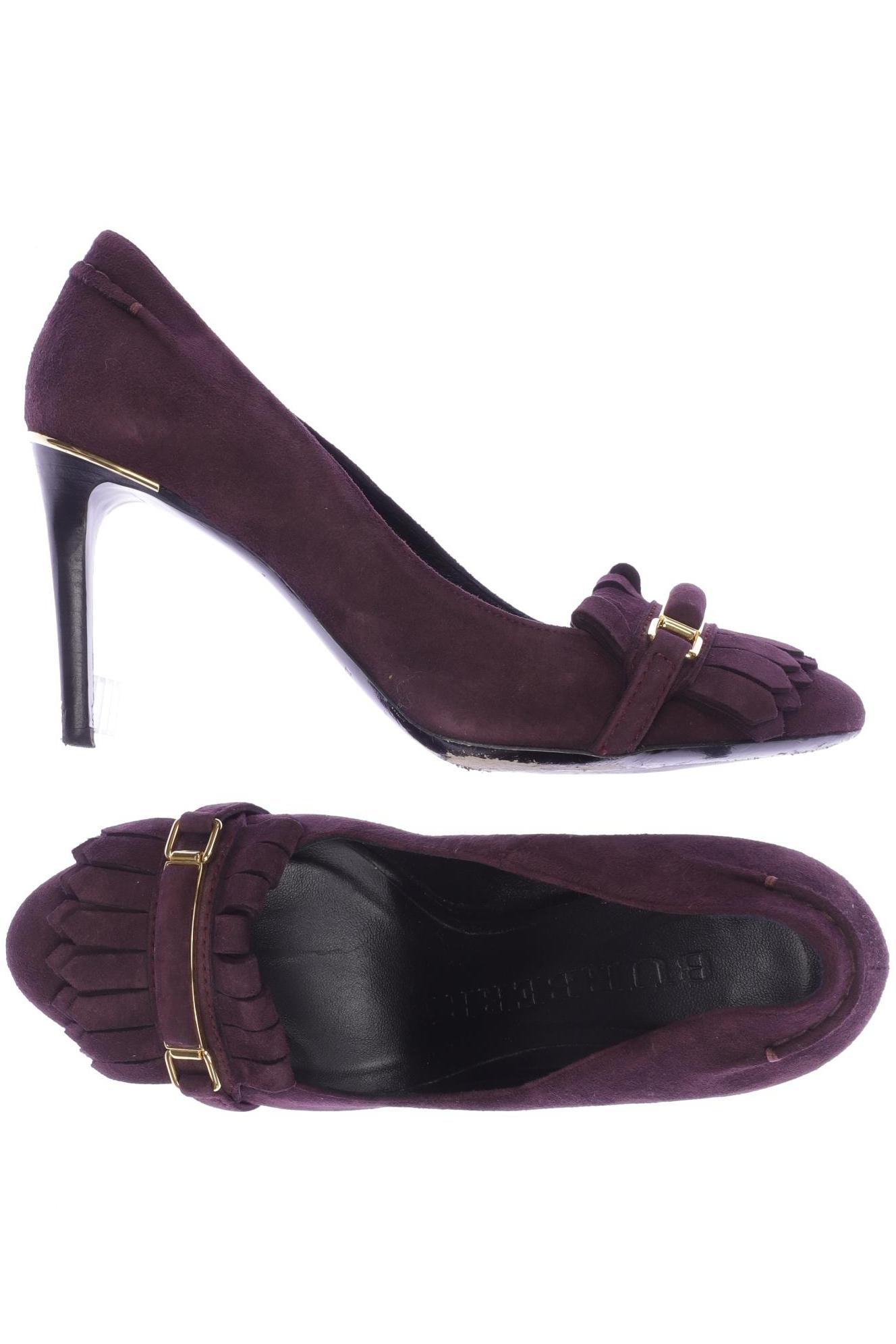 

Burberry Damen Pumps, bordeaux, Gr. 37.5