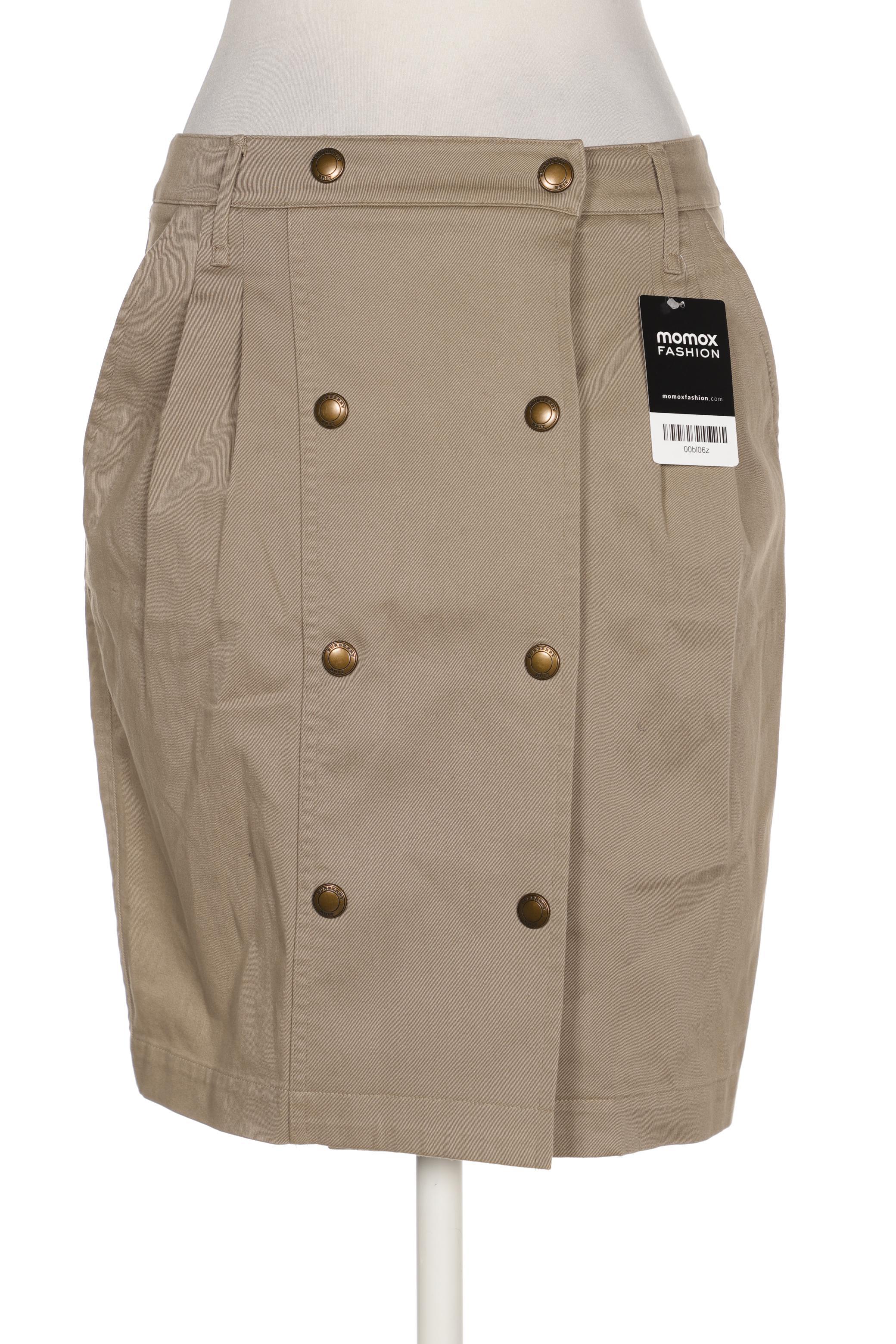 

Burberry Damen Rock, beige, Gr. 34