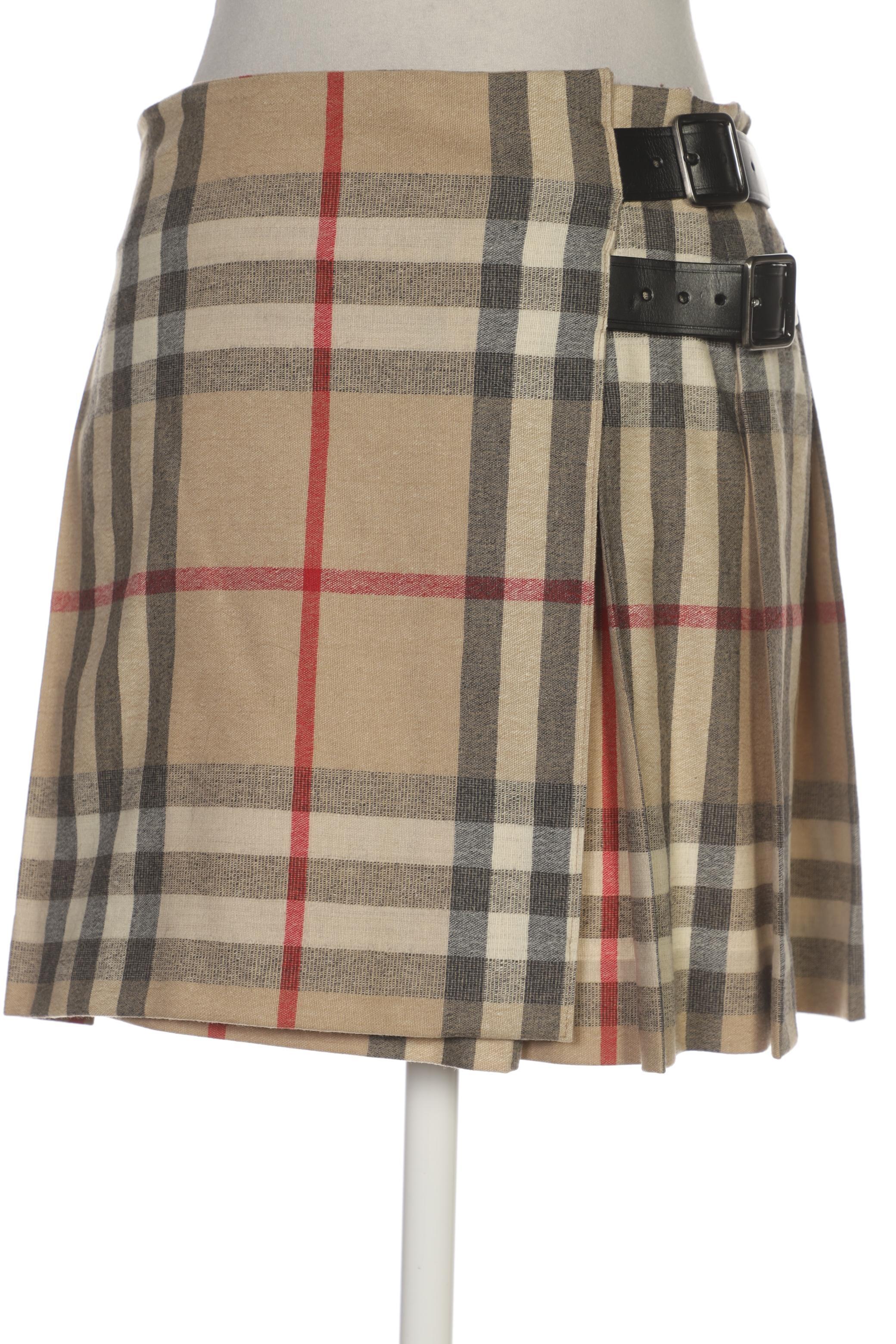 

Burberry Damen Rock, beige, Gr. 36