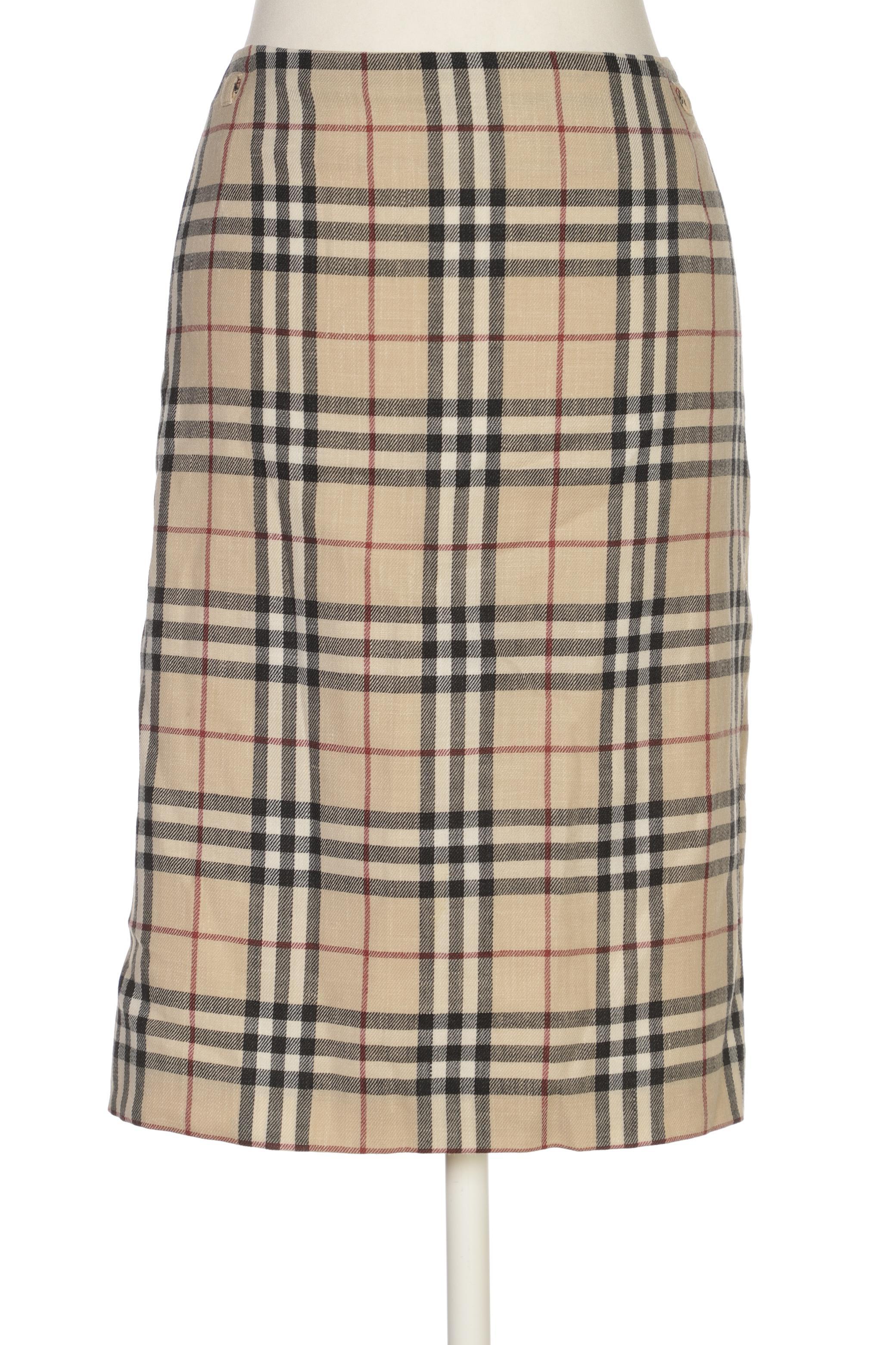 

Burberry Damen Rock, beige, Gr. 40