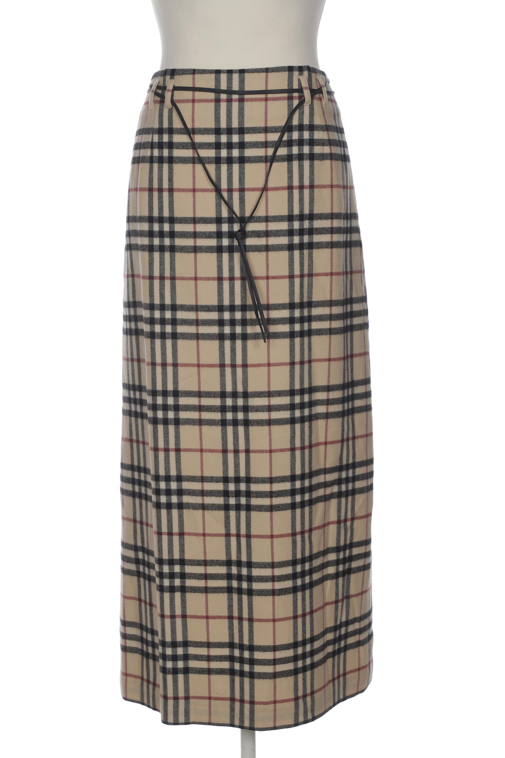 

Burberry Damen Rock, beige, Gr. 38