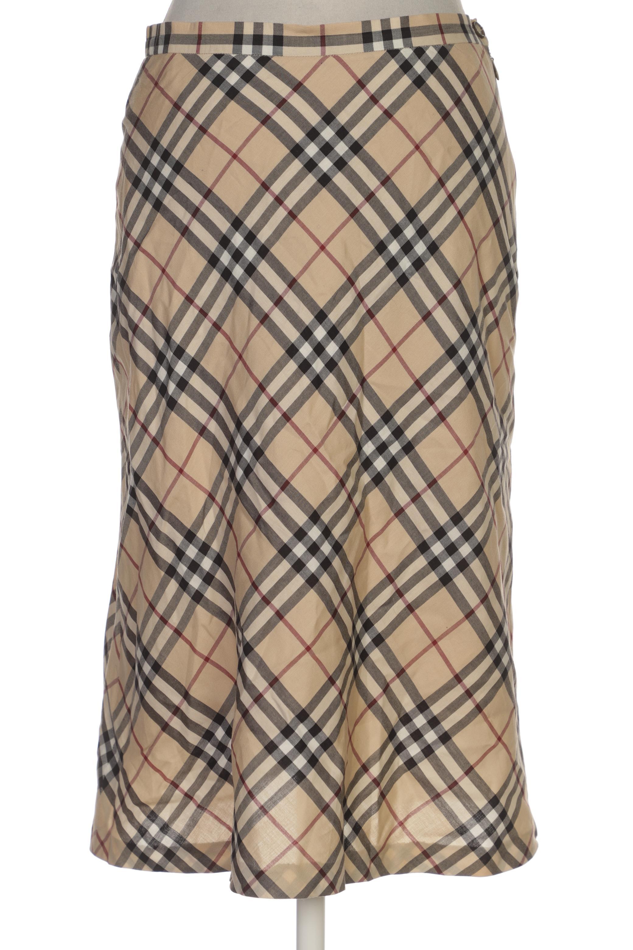 

Burberry Damen Rock, beige, Gr. 38