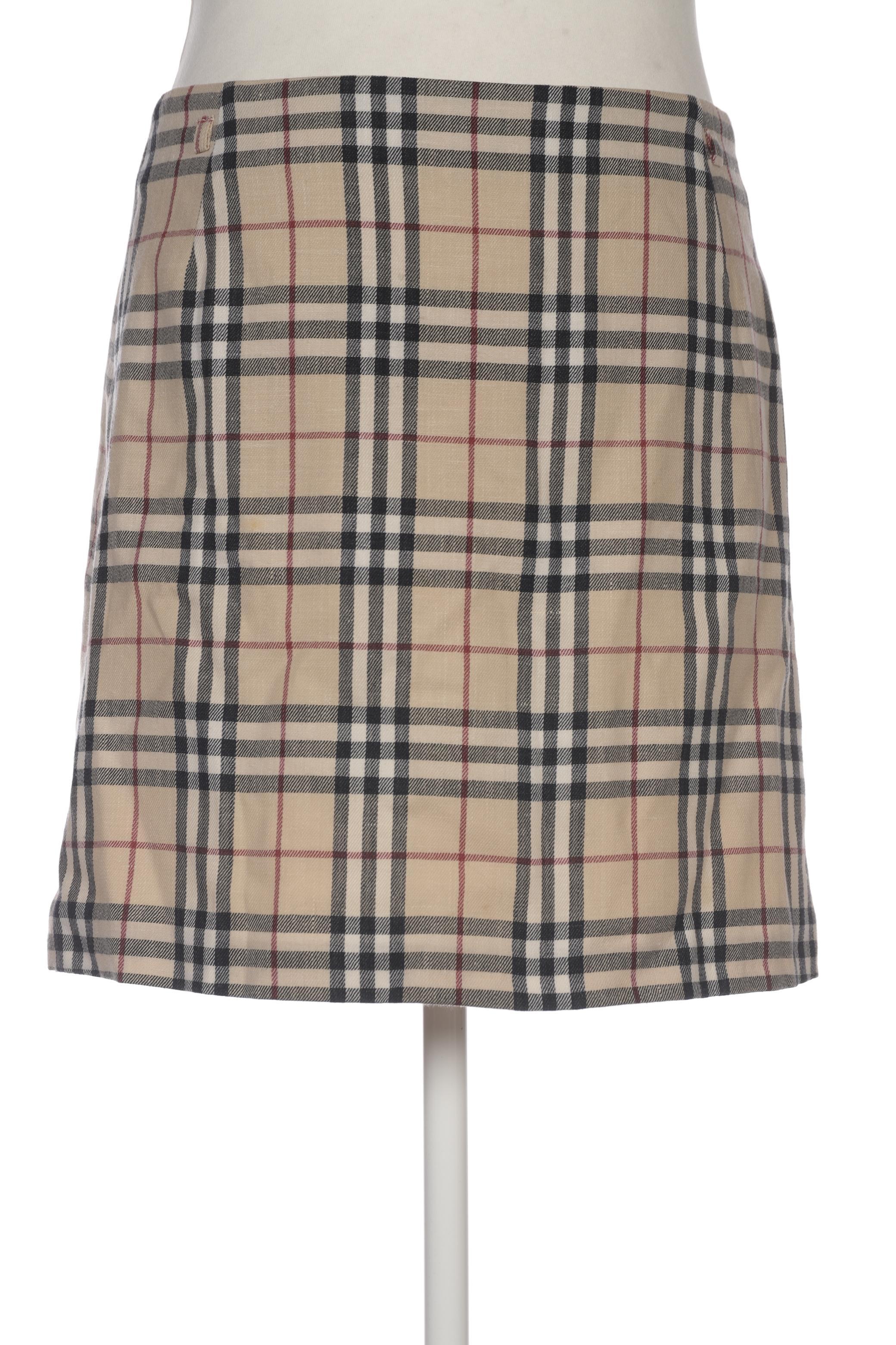 

Burberry Damen Rock, beige, Gr. 42
