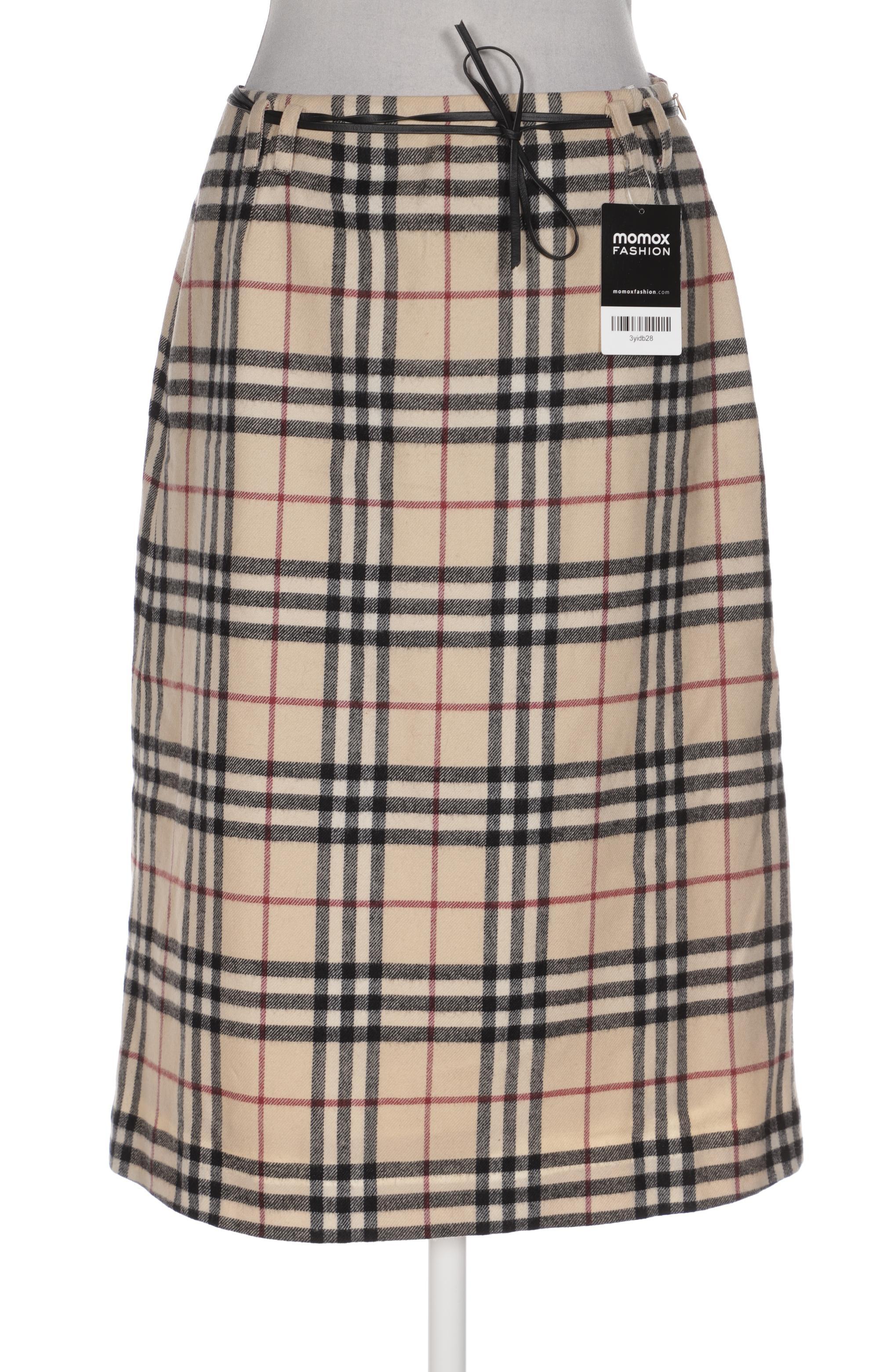 

Burberry Damen Rock, beige, Gr. 36