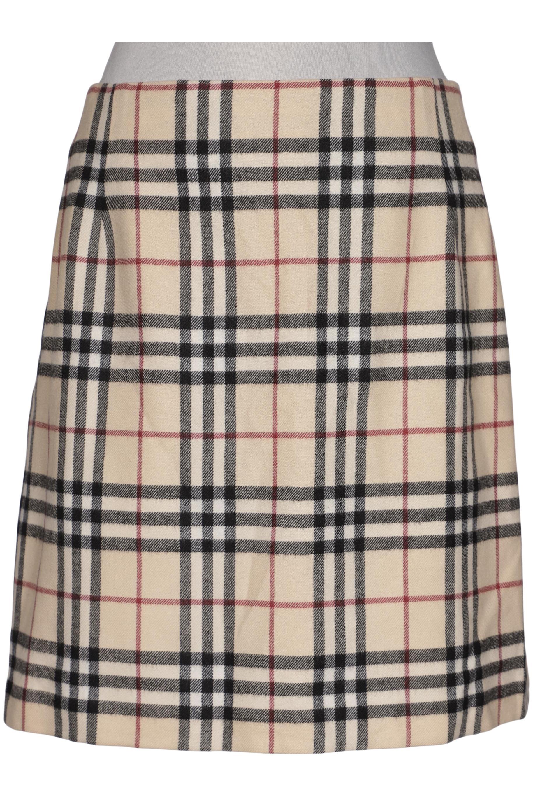 

Burberry Damen Rock, beige, Gr. 38
