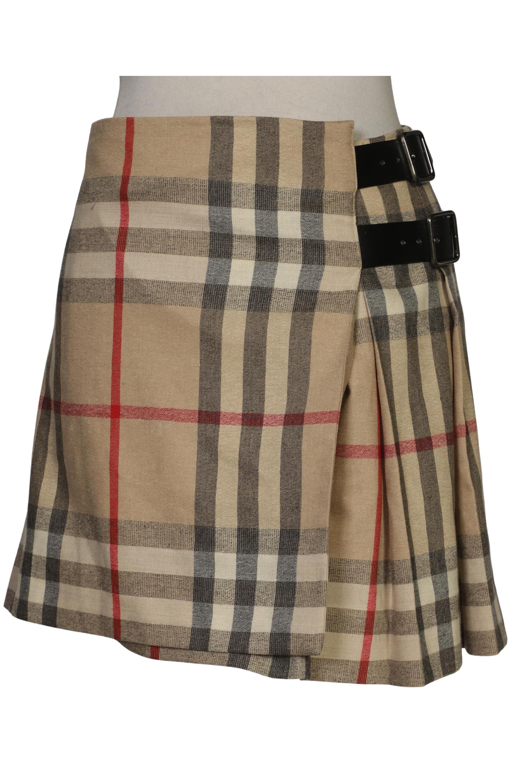 

Burberry Damen Rock, beige, Gr. 38