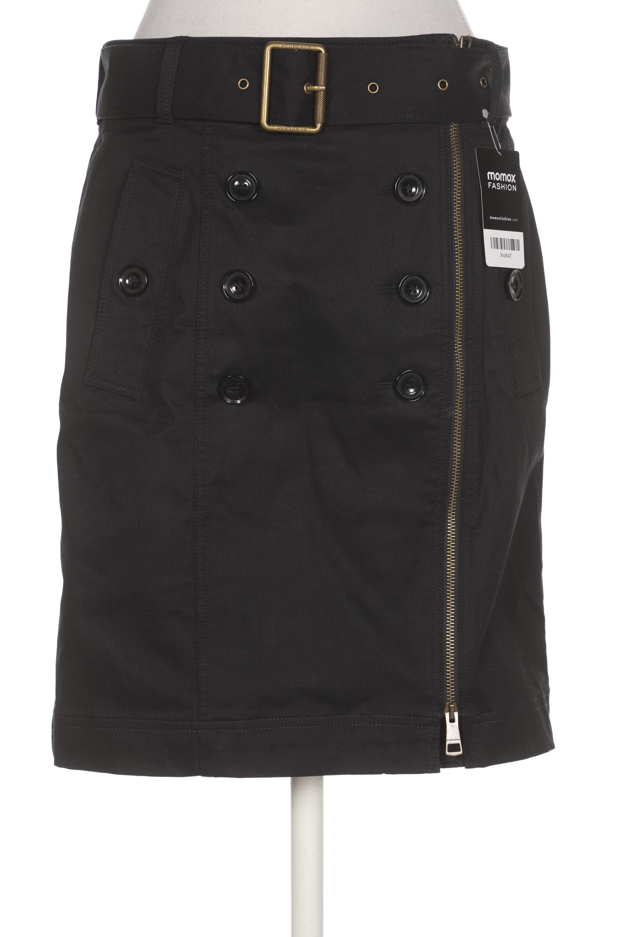 

Burberry Damen Rock, schwarz, Gr. 38