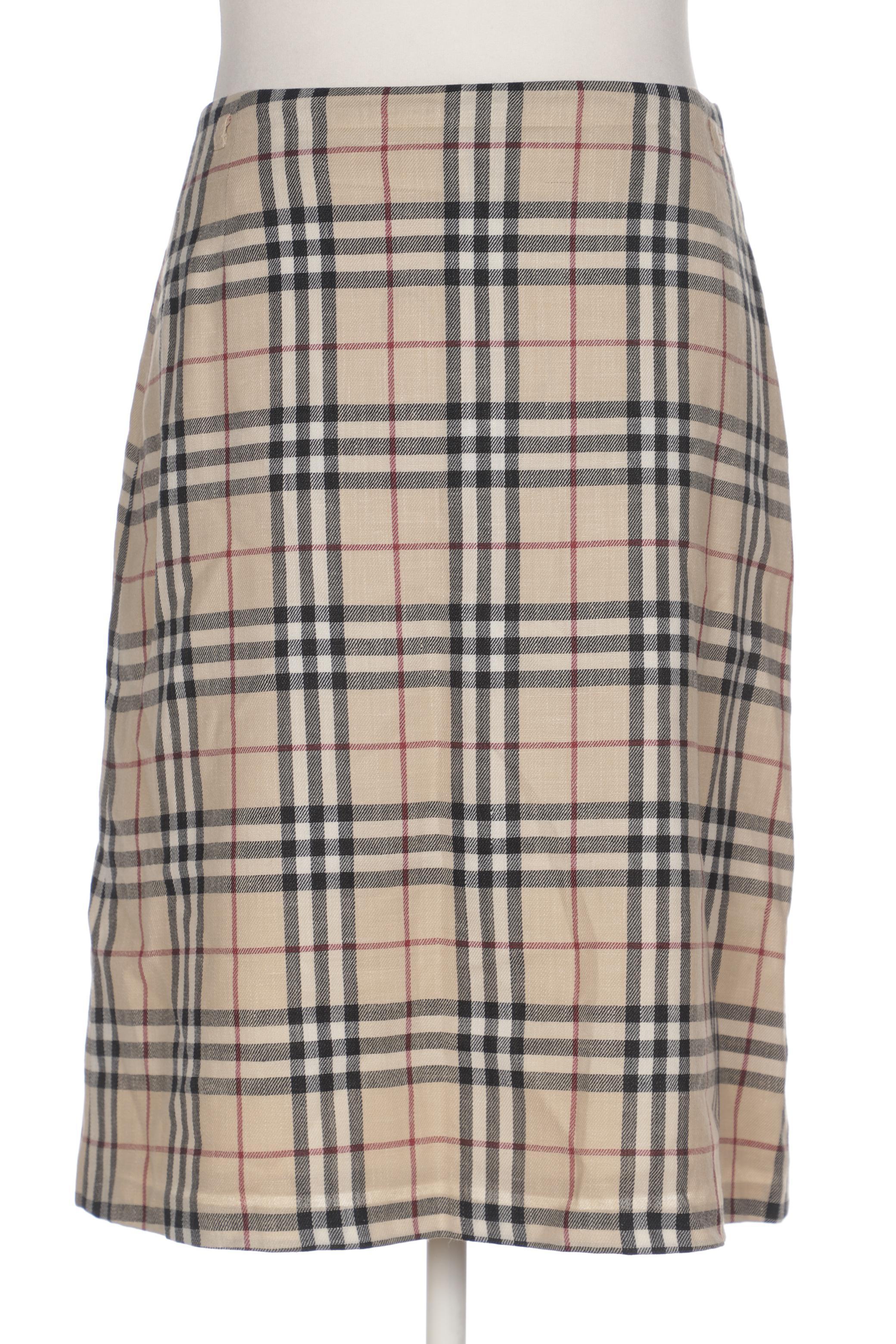 

Burberry Damen Rock, cremeweiß, Gr. 42