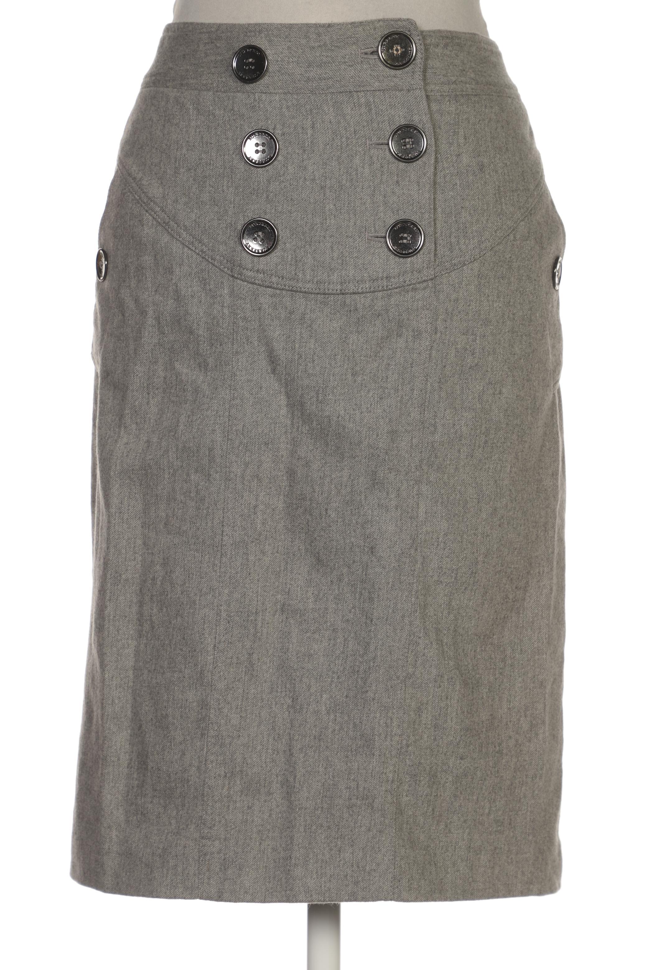 

Burberry Damen Rock, grau, Gr. 40