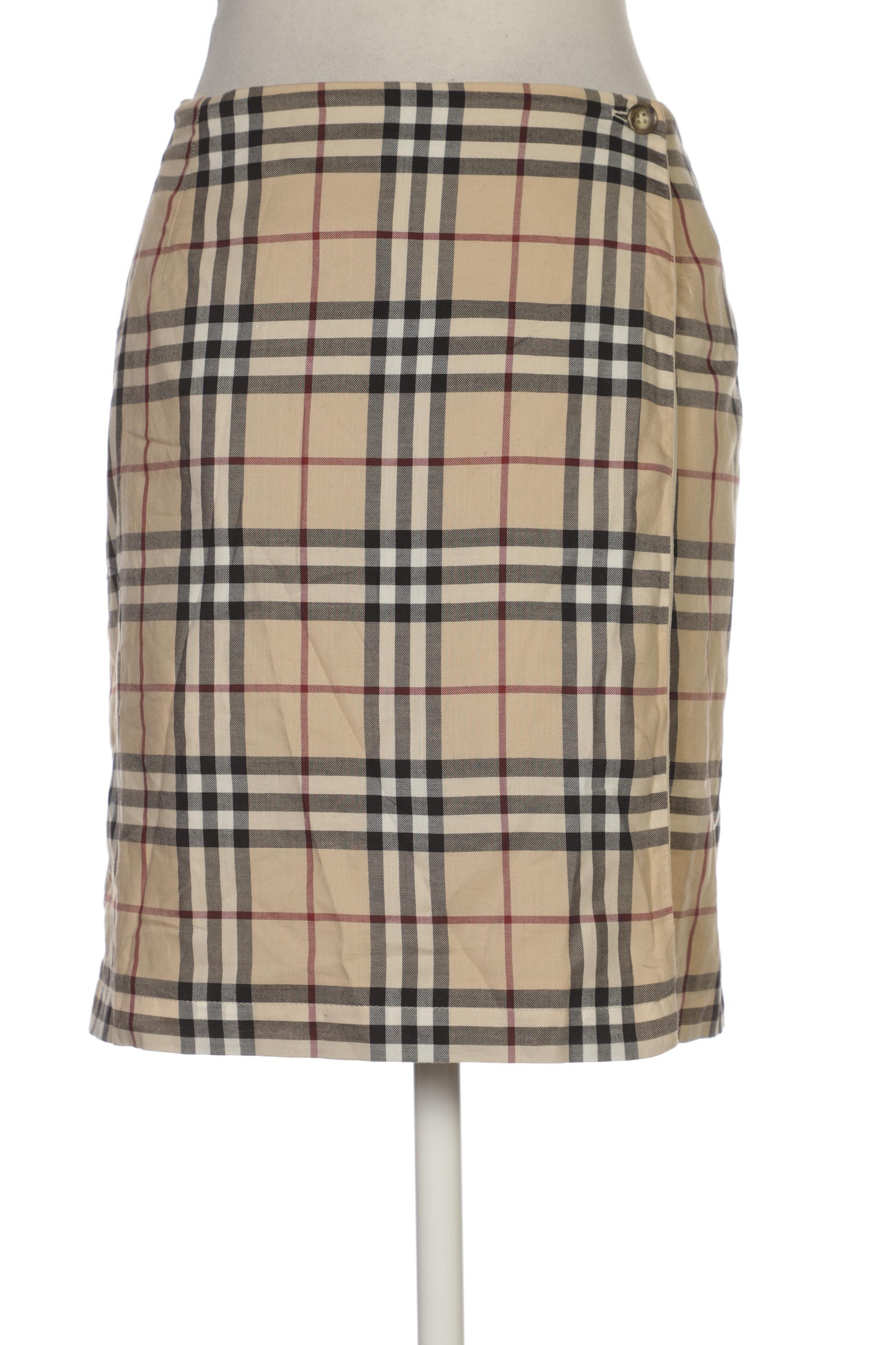 

Burberry Damen Rock, beige, Gr. 38